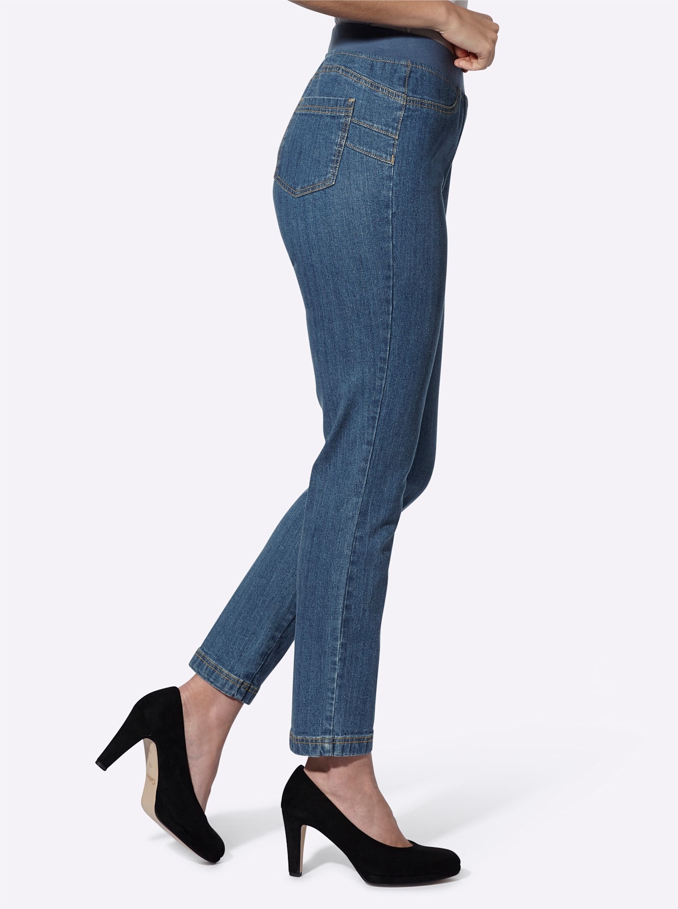 Inspirationen Schlupfjeans 1 Stk. tlg. günstig online kaufen