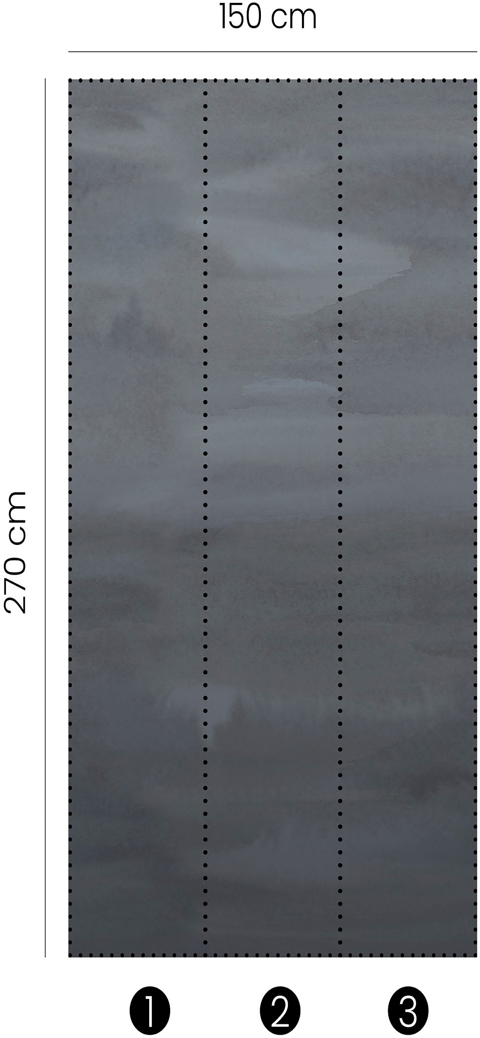 Fashion for walls Fototapete »Misty Mood«, gepflegt, Phthalate frei