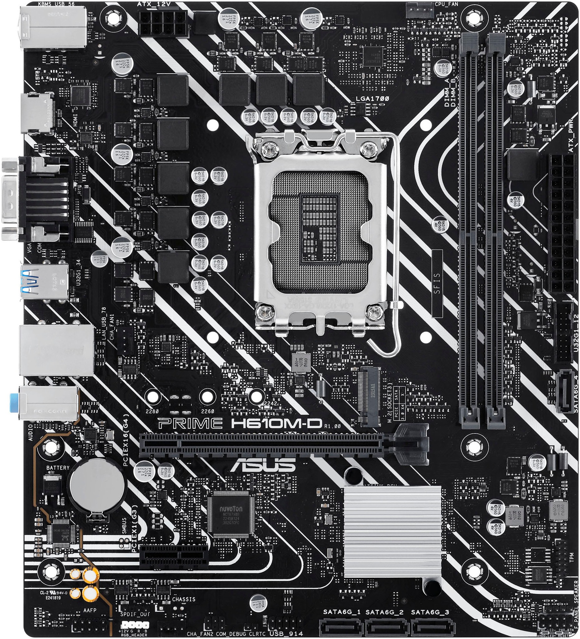 Asus Mainboard »PRIME H610M-D«