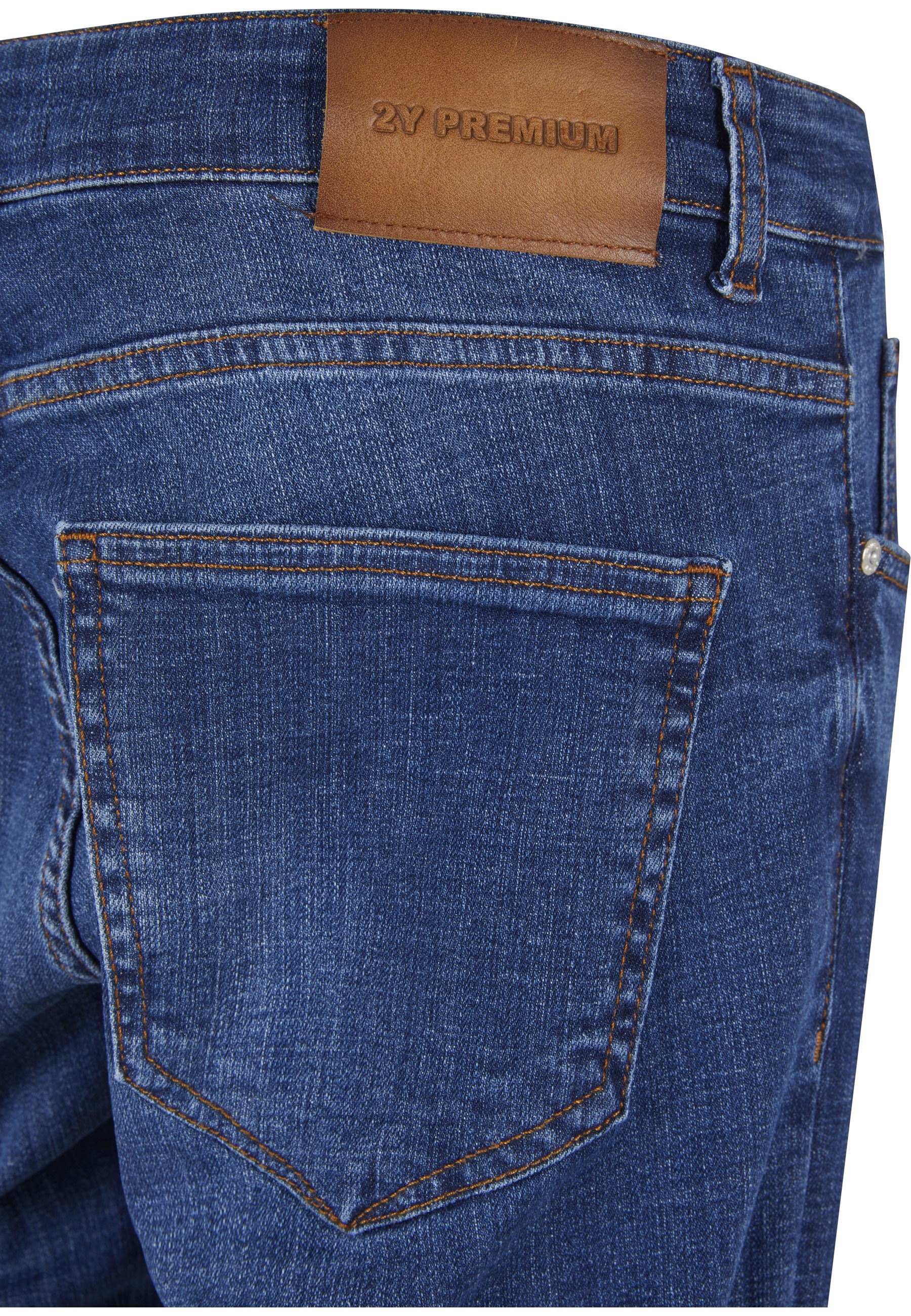 2Y Premium Bequeme Jeans »2Y Premium Herren 2Y Tapered Fit Jeans«