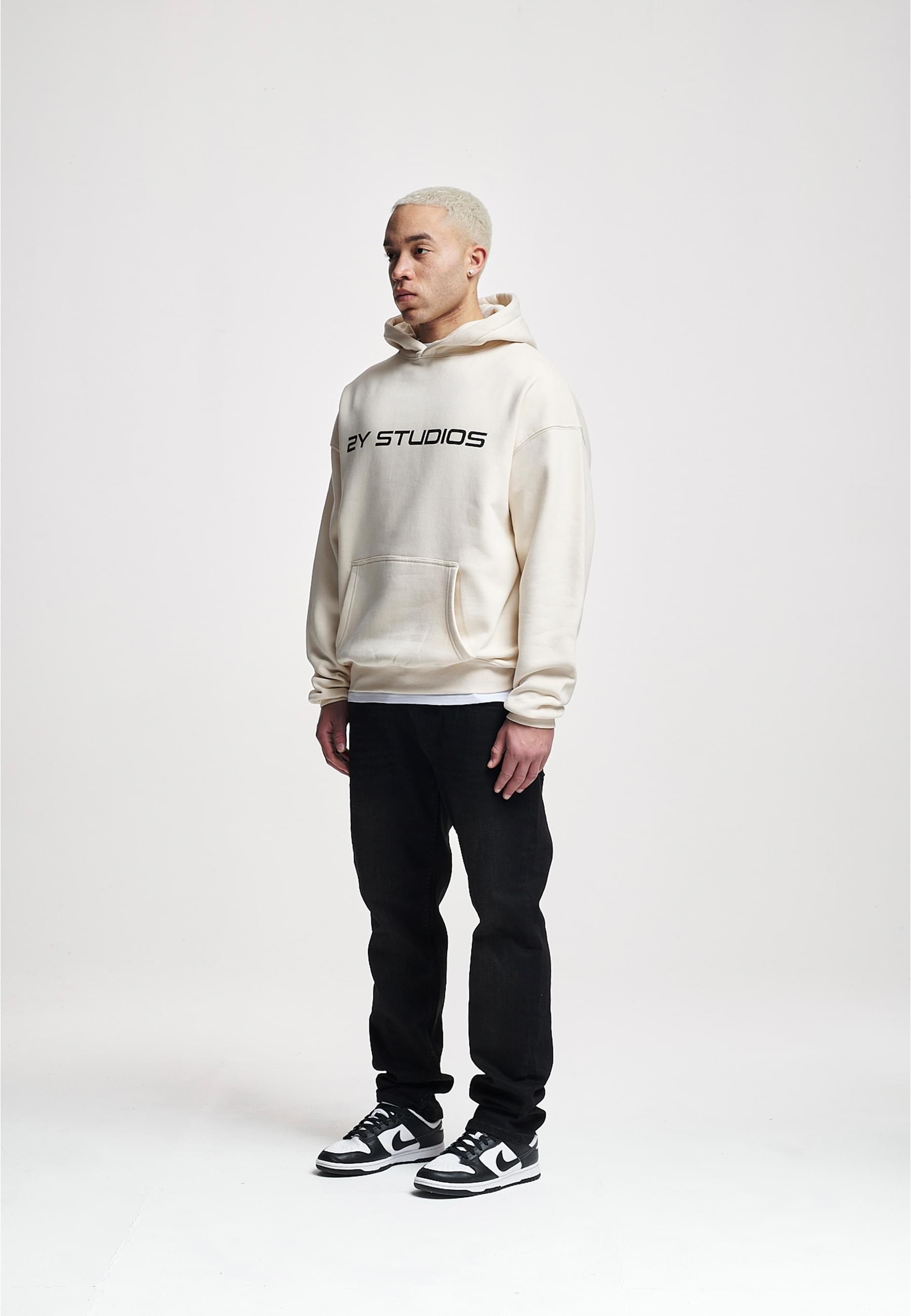 2Y Studios Kapuzensweatshirt »2Y Studios Herren Logo Oversize Hoodie«, (1 tlg.)