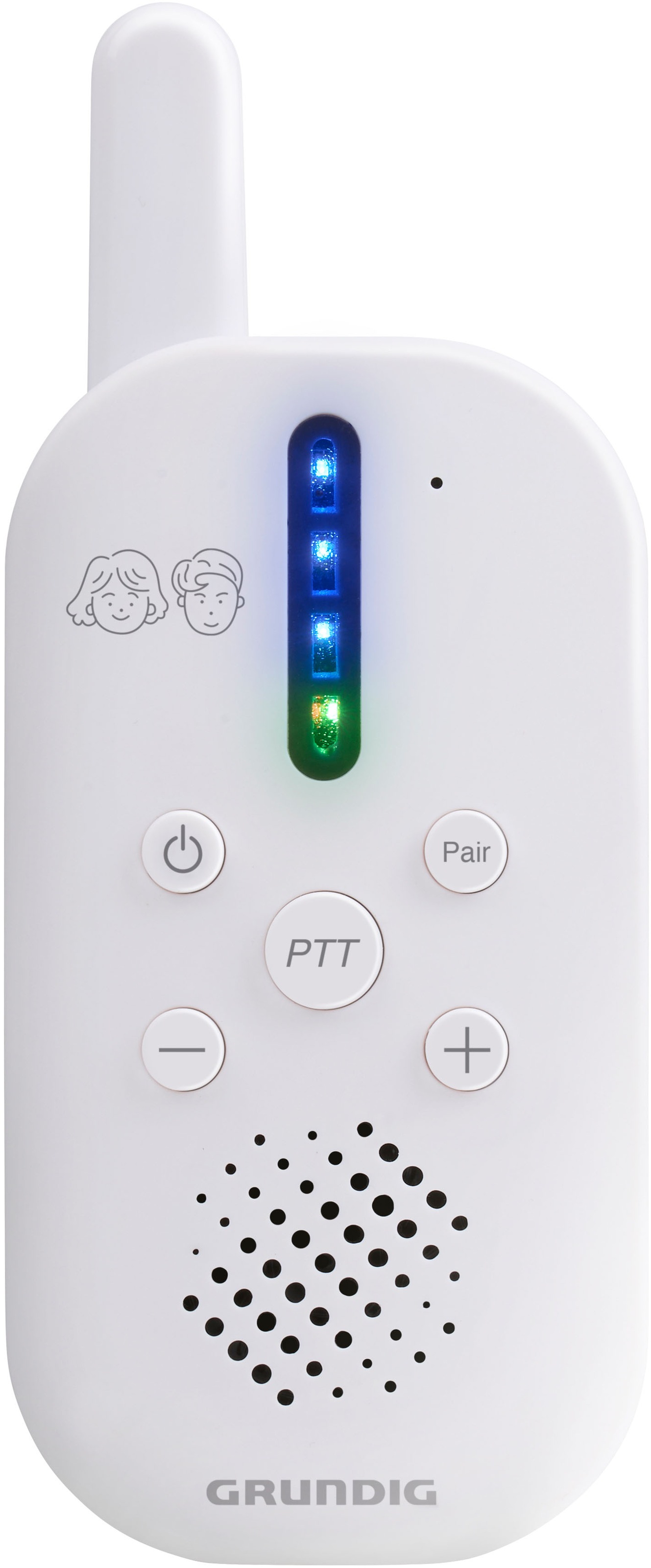 GRUNDIG Babyphone "Kabelloses digitales Audio-Babyphone"weiß, Babyphones