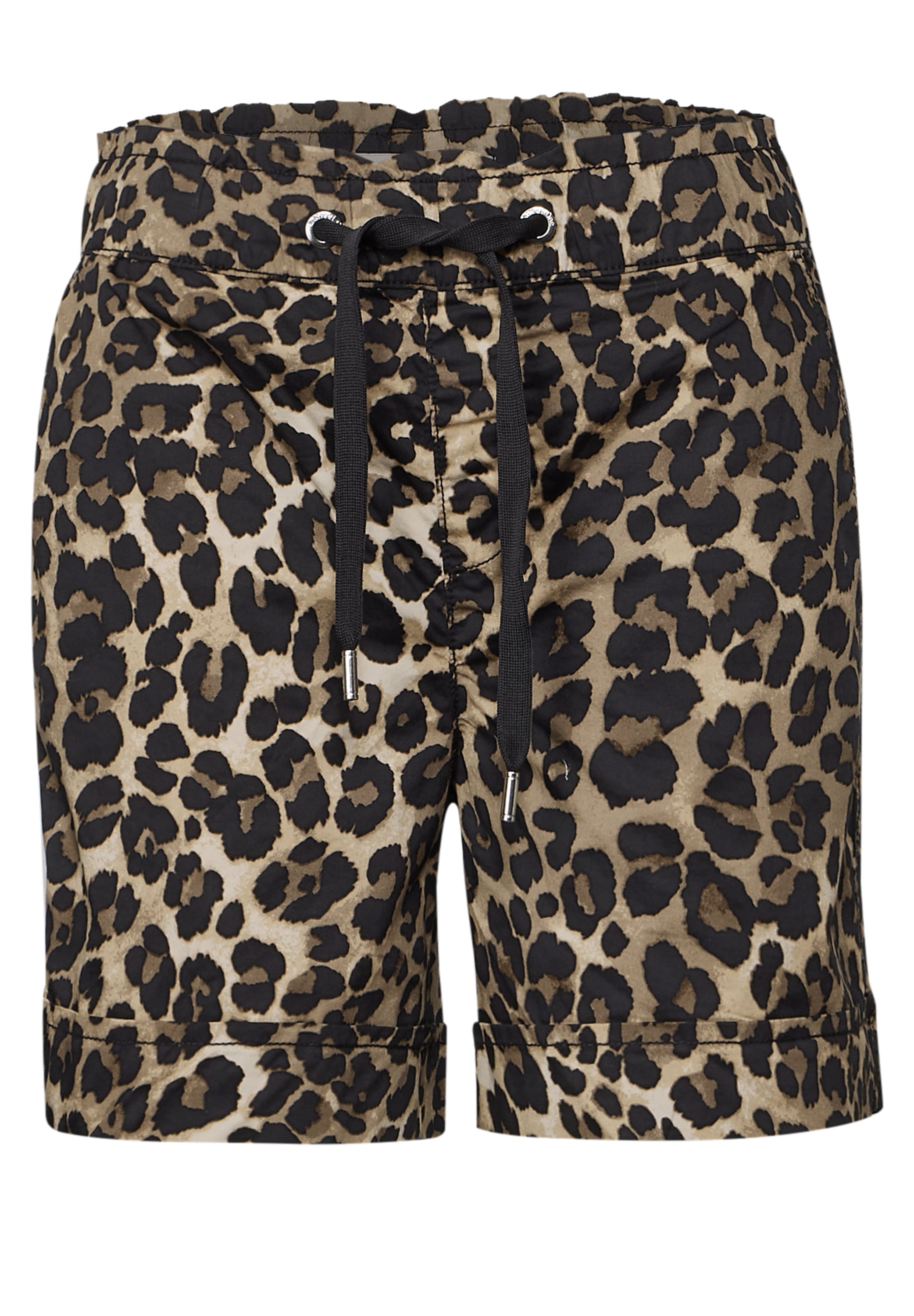STREET ONE Bermudas, mit Leo-Muster