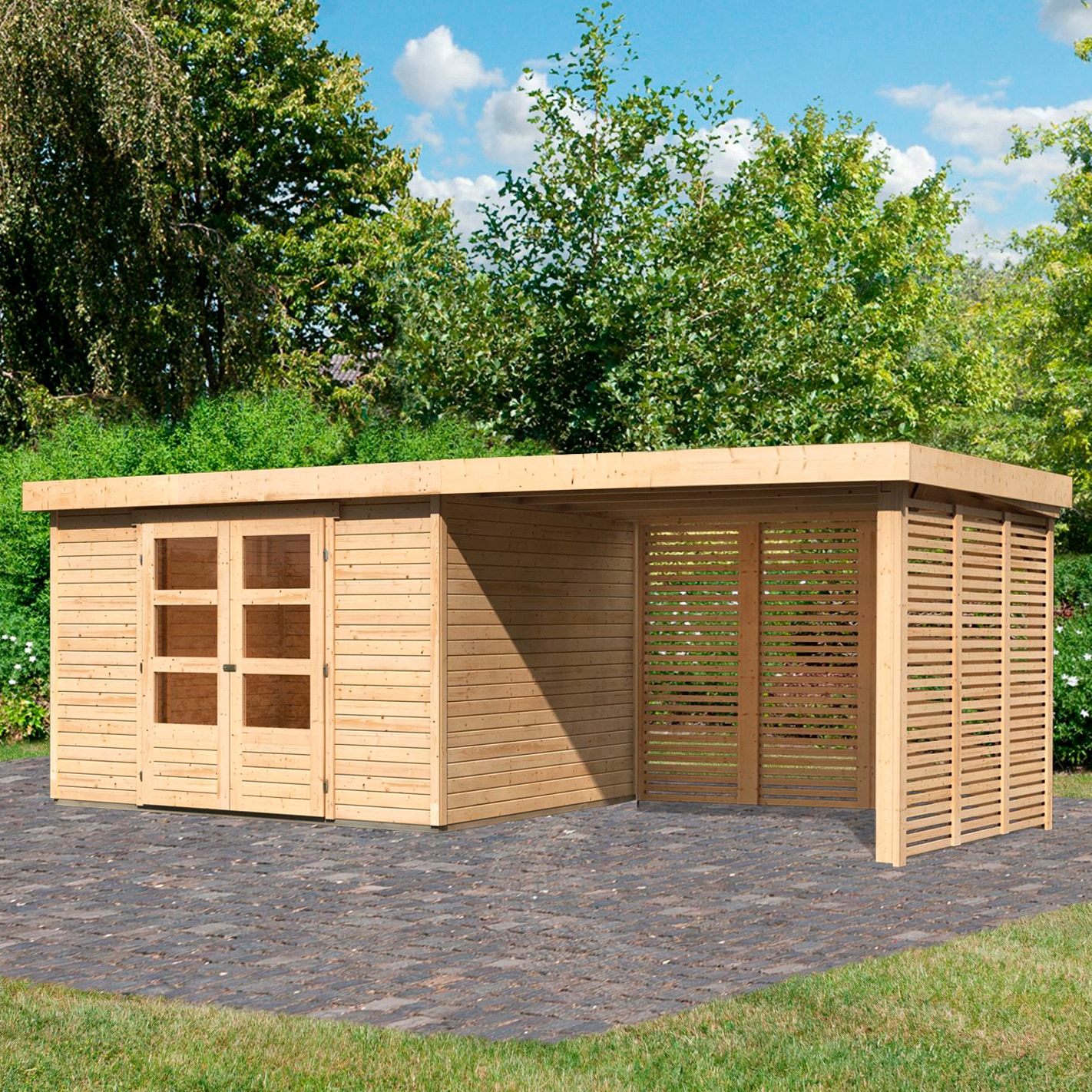 Karibu Gartenhaus "Arnis 5" günstig online kaufen