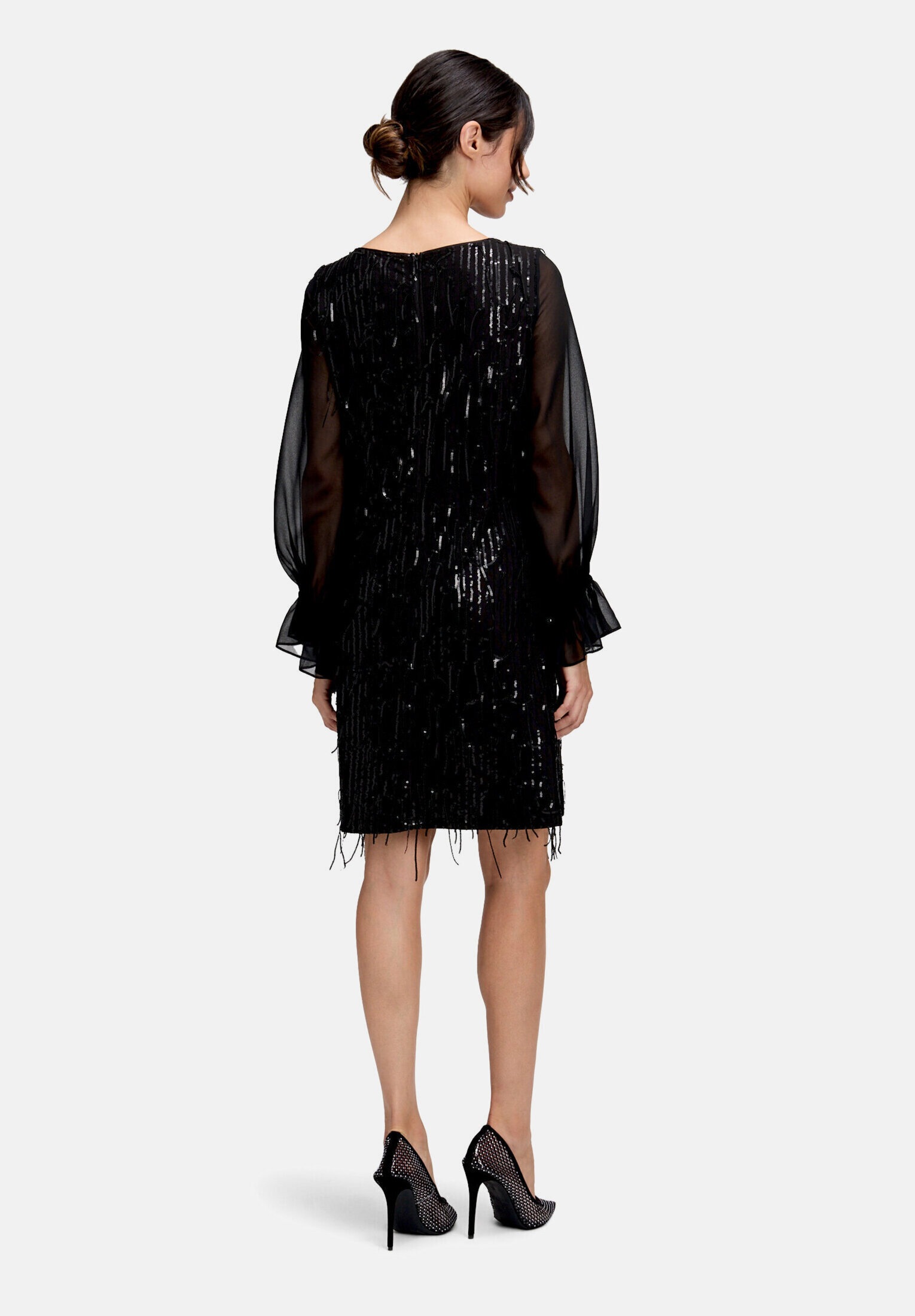 Vera Mont Cocktailkleid »Damen im Glitzer-Look« Eingrifftaschen