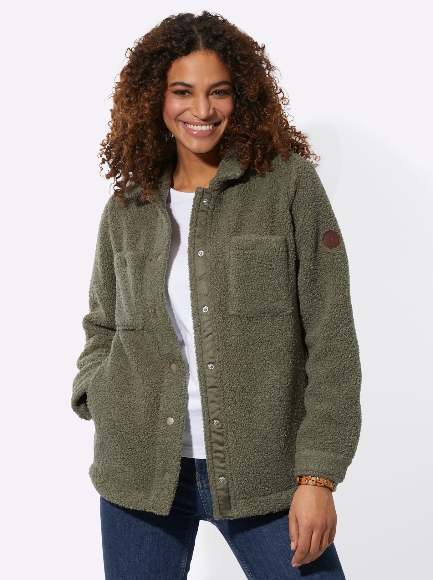 Casual Looks Langjacke, ohne Kapuze günstig online kaufen