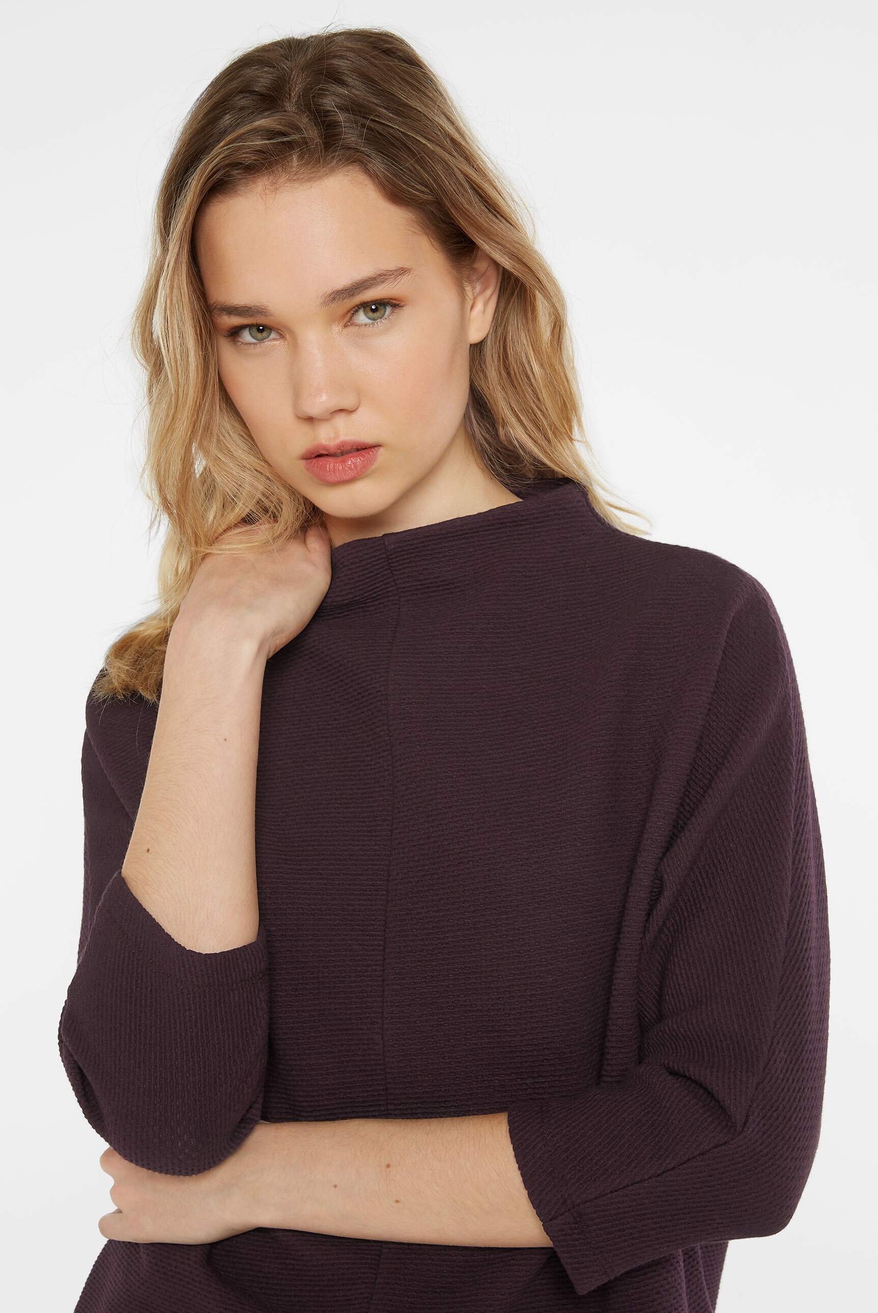 SENSES.THE LABEL 3/4-Arm-Shirt, mit Baumwolle