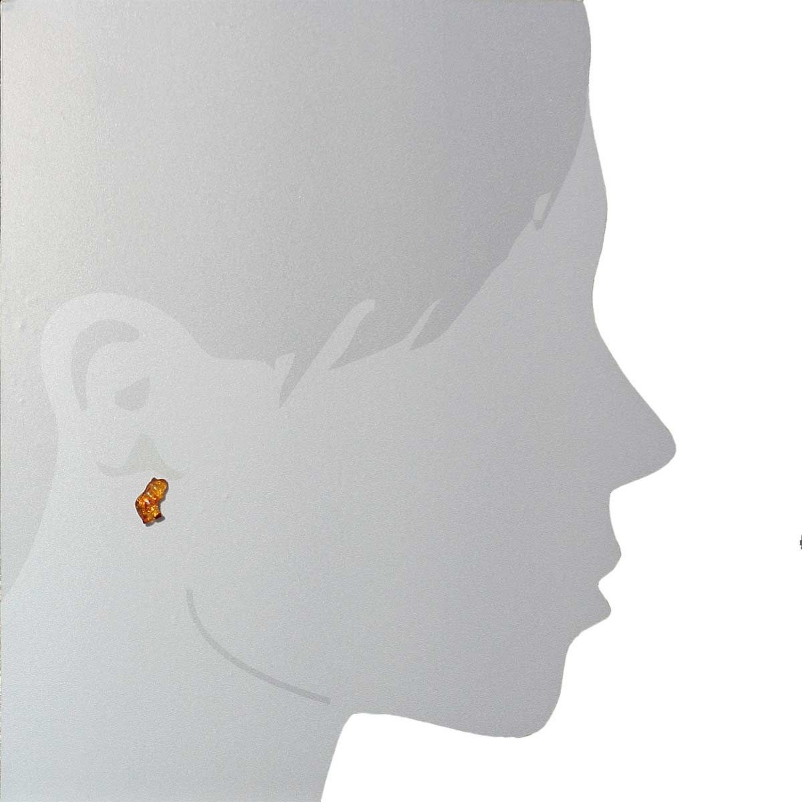 OSTSEE-SCHMUCK Paar Ohrstecker »- kleiner Elefant - Silber 925/000 - Bernstein«