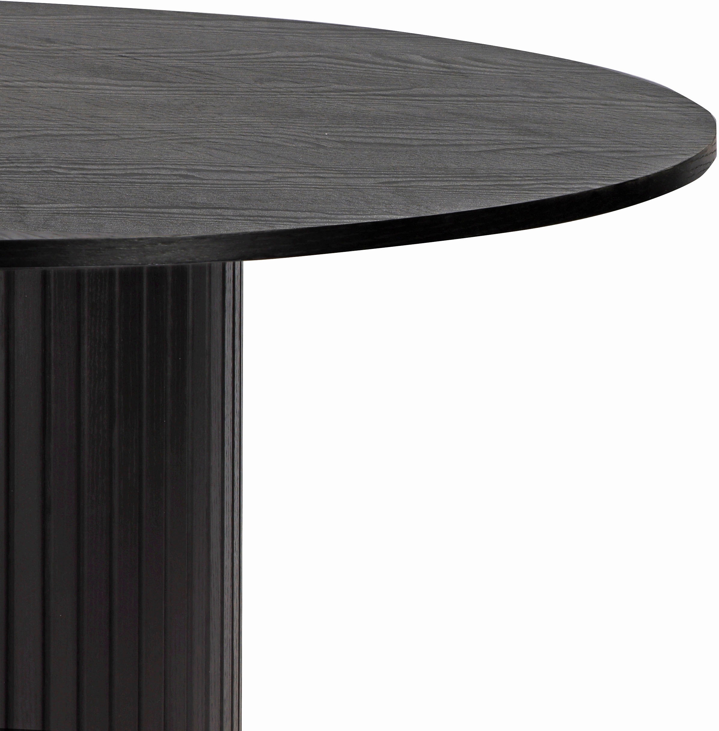 Home affaire Esstisch, Sockel mit Lamellendesign