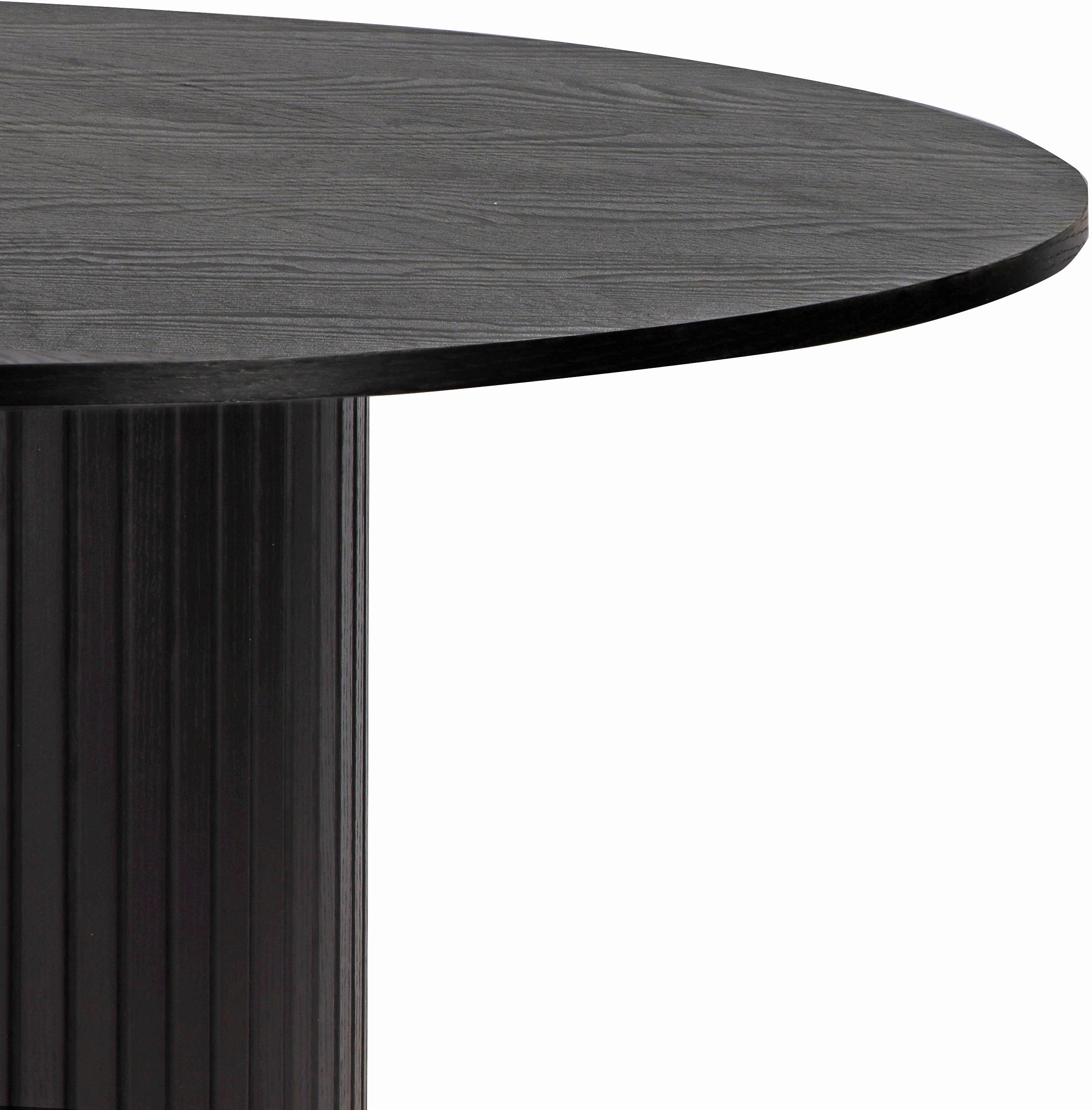 Home affaire Esstisch Sockel mit Lamellendesign günstig online kaufen