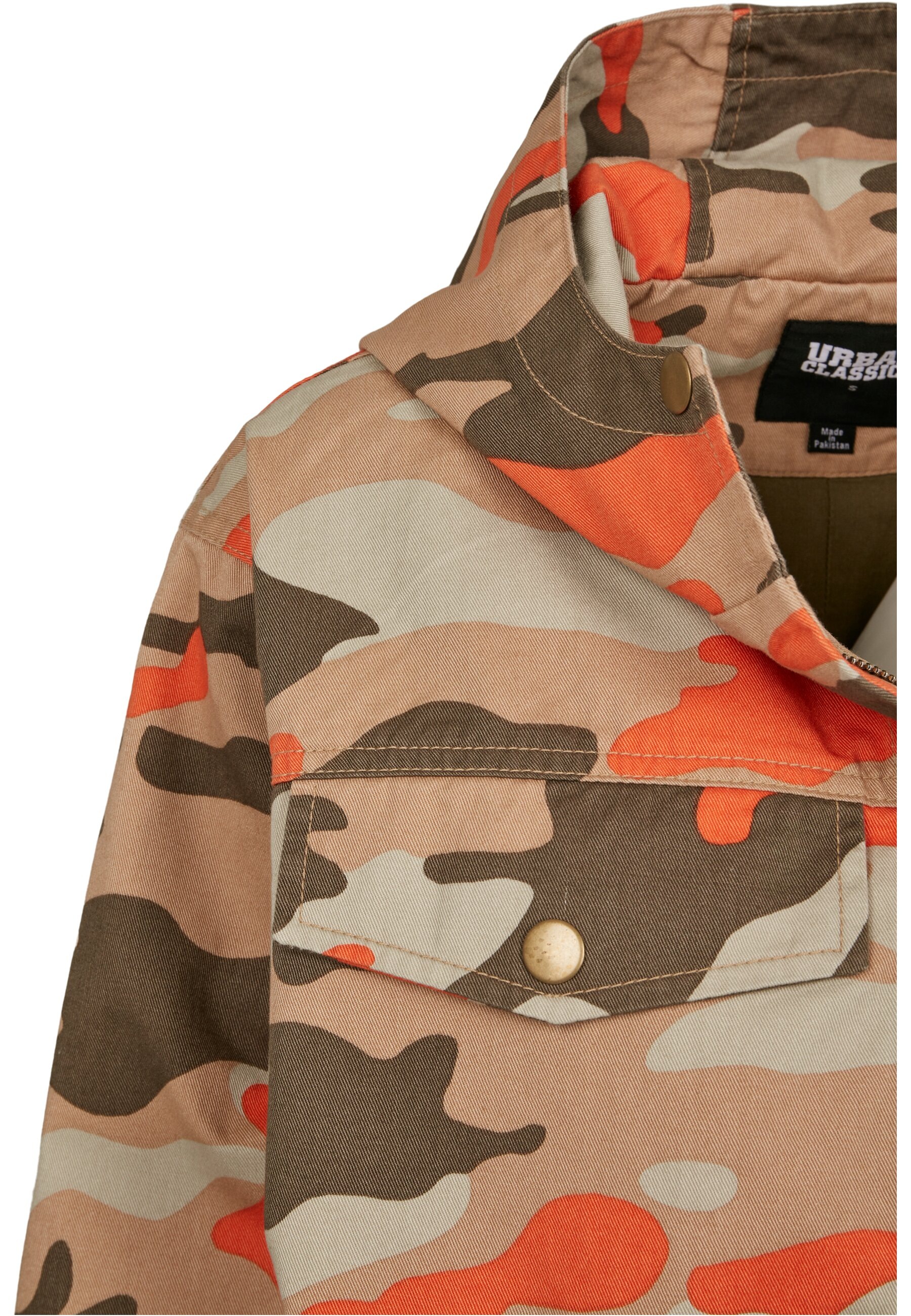 URBAN CLASSICS Allwetterjacke »Urban Classics Damen Ladies Oversized Camo Parka Jacket«, (1 St.), mit Kapuze