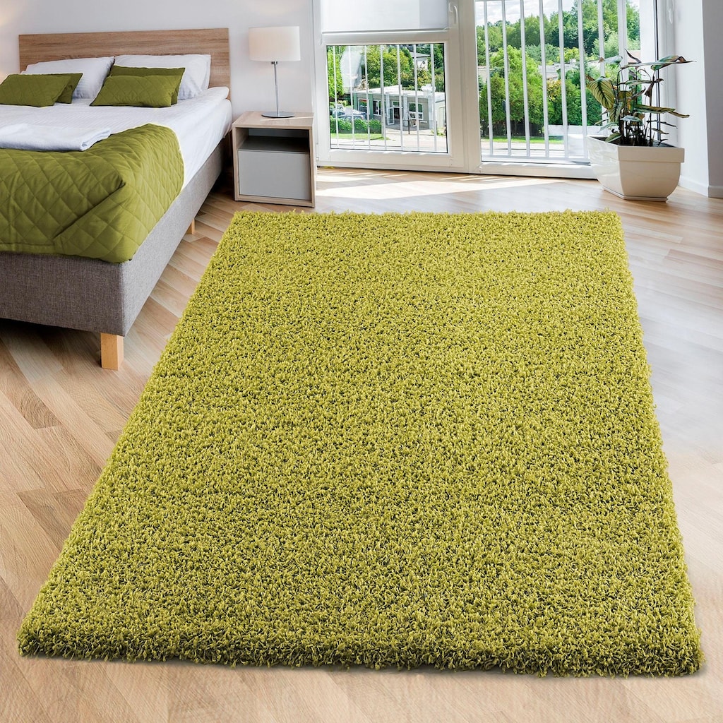 Sanat Hochflor-Teppich »LOCA«, rechteckig, Wohnzimmer, Langflor, Shaggy, Schlafzimmer