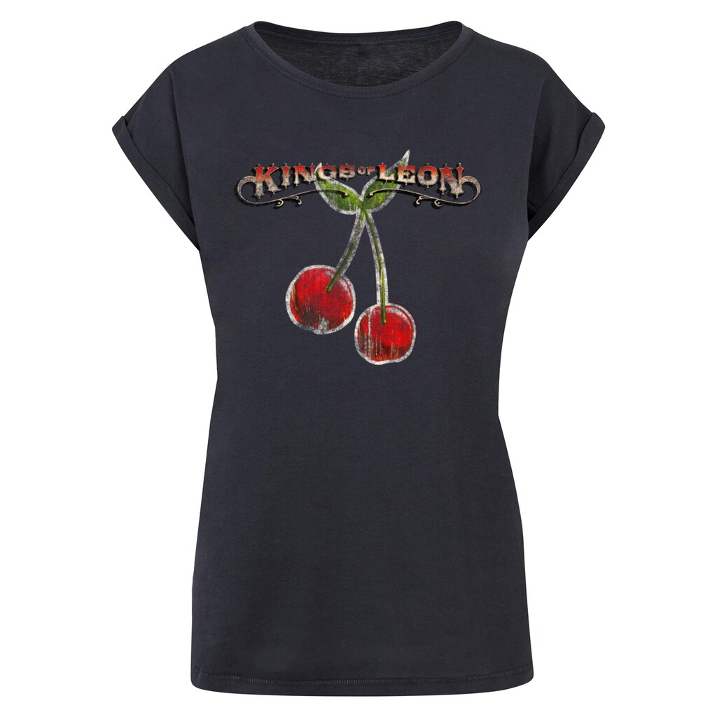 Merchcode T-Shirt »Merchcode Damen Ladies Kings Of Leon - Cherries T-Shirt«, (1 tlg.)