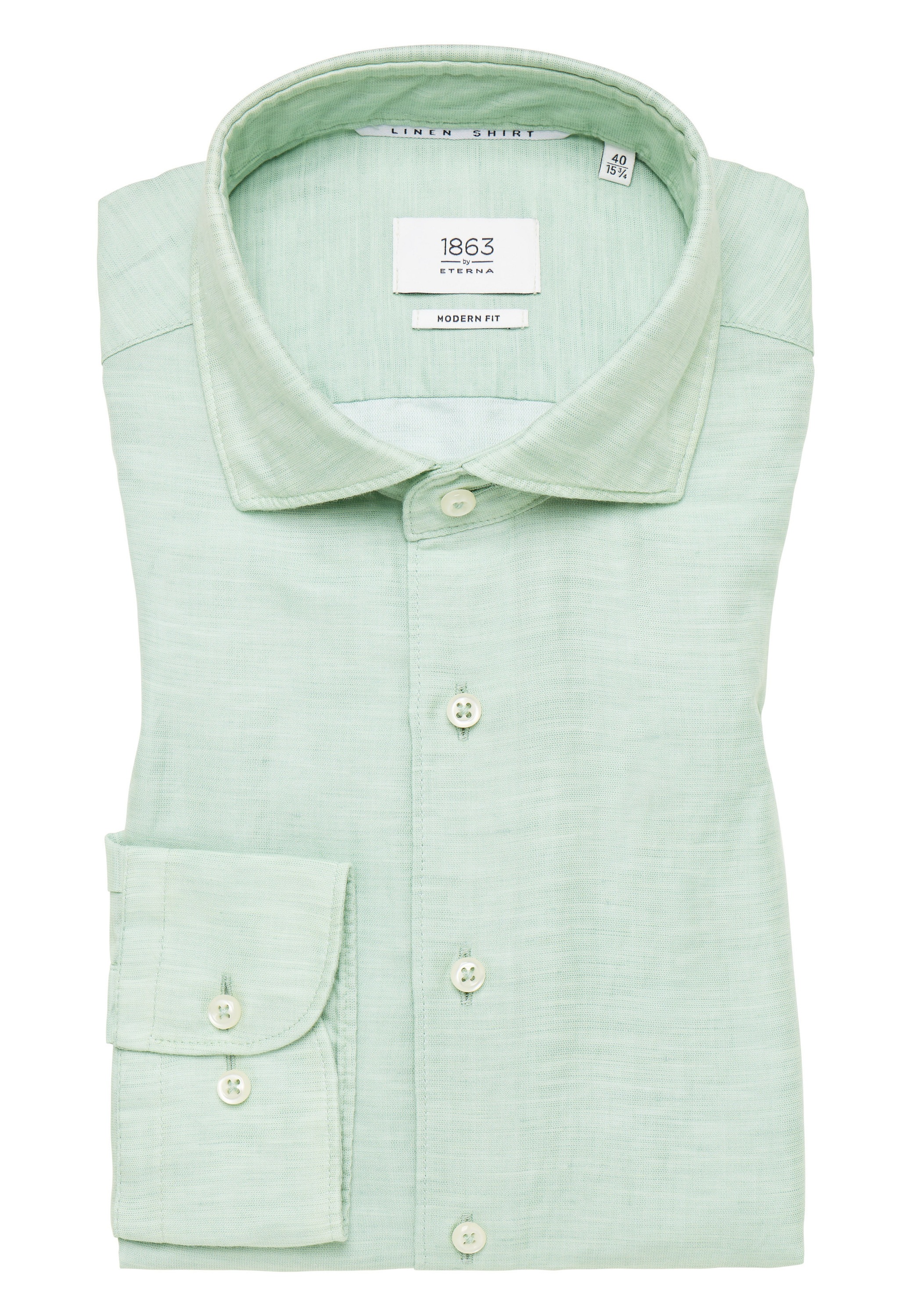 Eterna Langarmhemd »MODERN FIT«, EASY IRON (bügelleicht)
