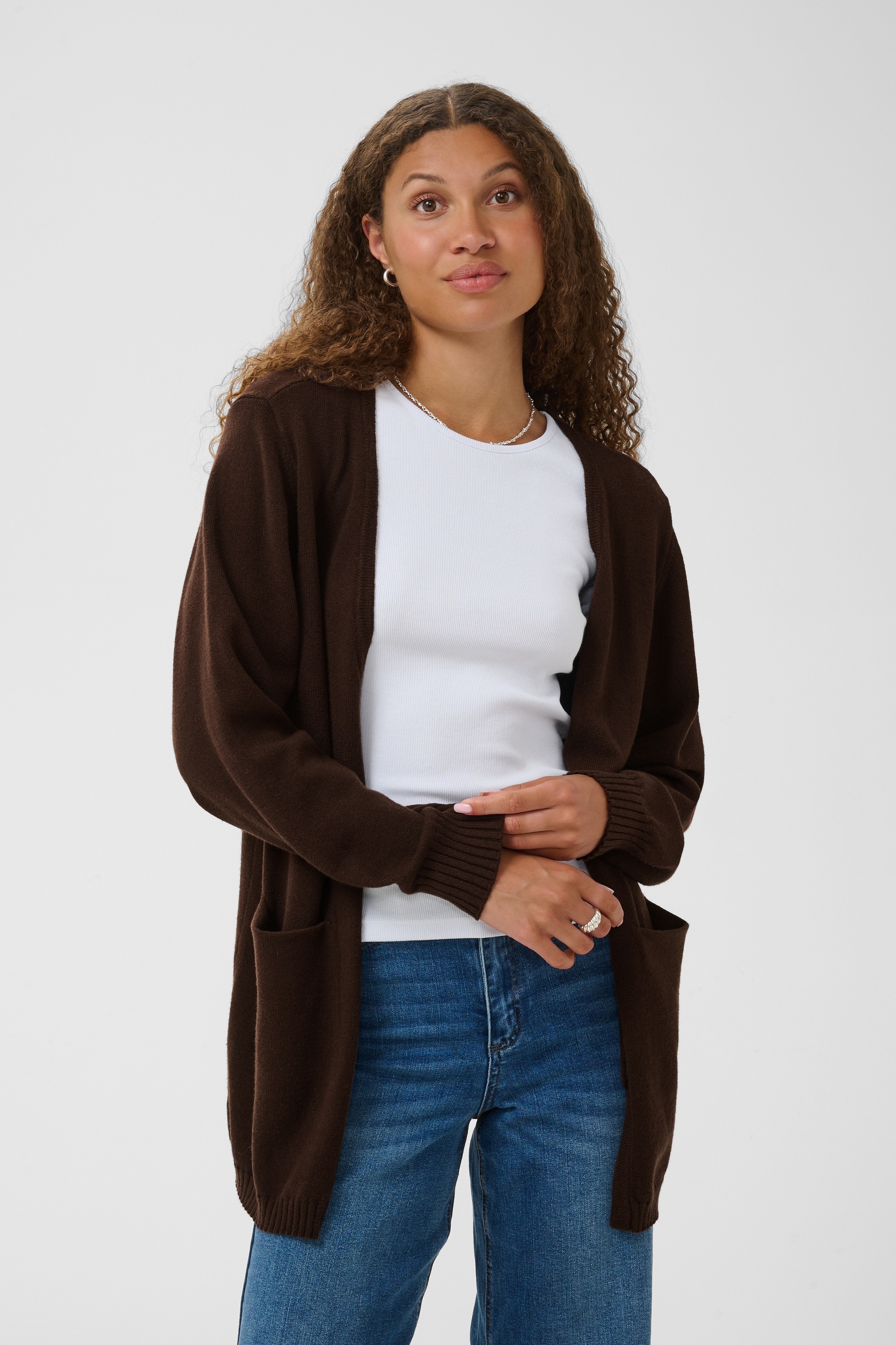 KAFFE Strickjacke »Damen Strickjacke KAalina«