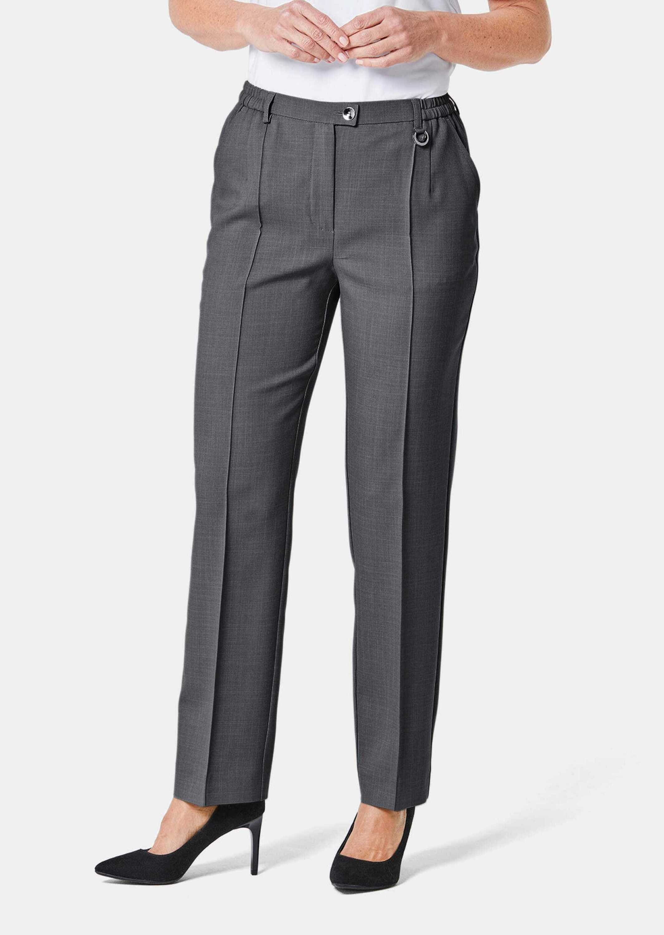 GOLDNER 2-in-1-Hose »Hose Anna Knitterarme Hose Anna mit SilverFresh-Ausrüstung«
