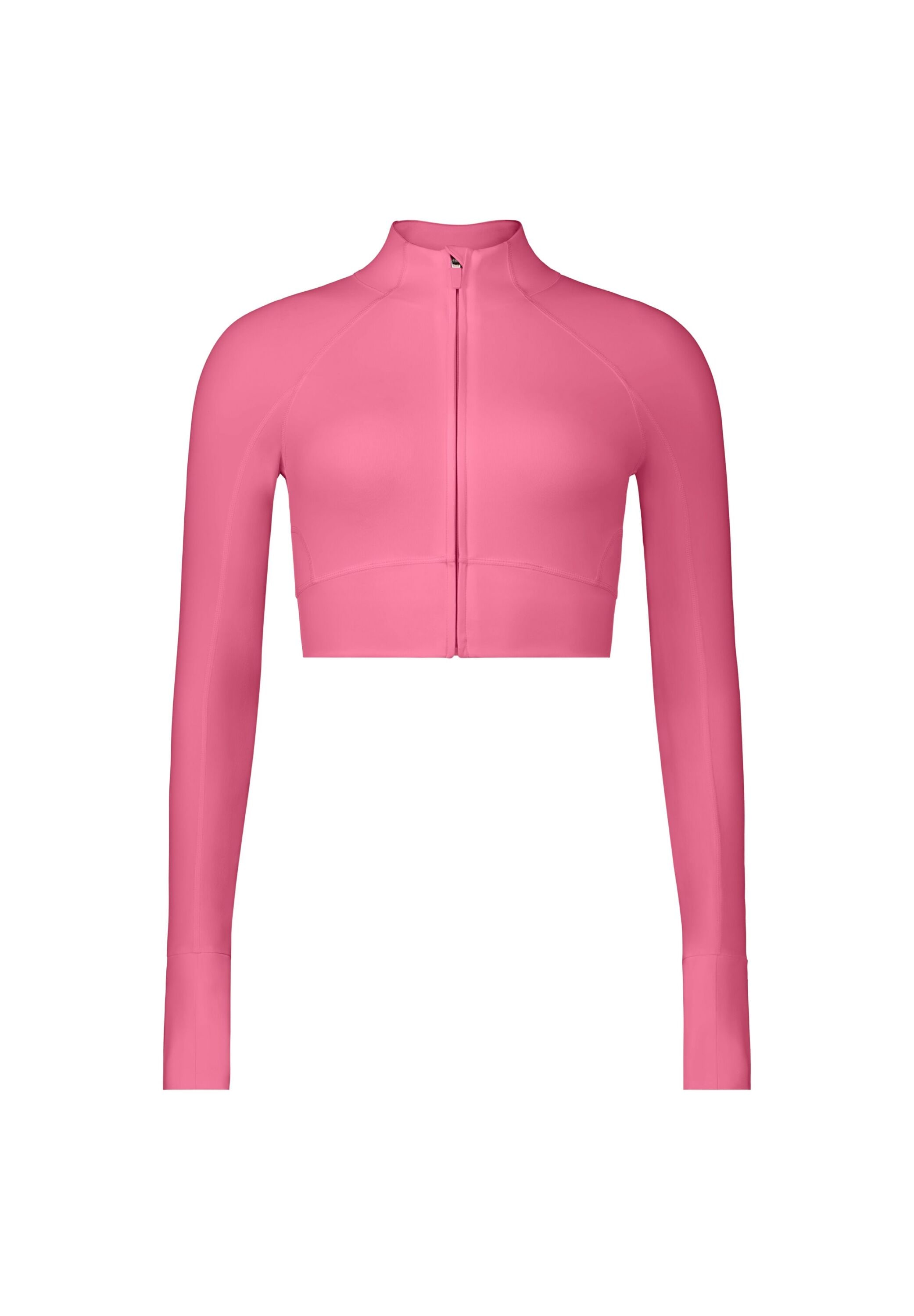 Fabletics Trainingsjacke "Fabletics Jacke PURELUXE CROPPED TRAIN JACKET" ohne Kapuze aus atmungsaktivem Material