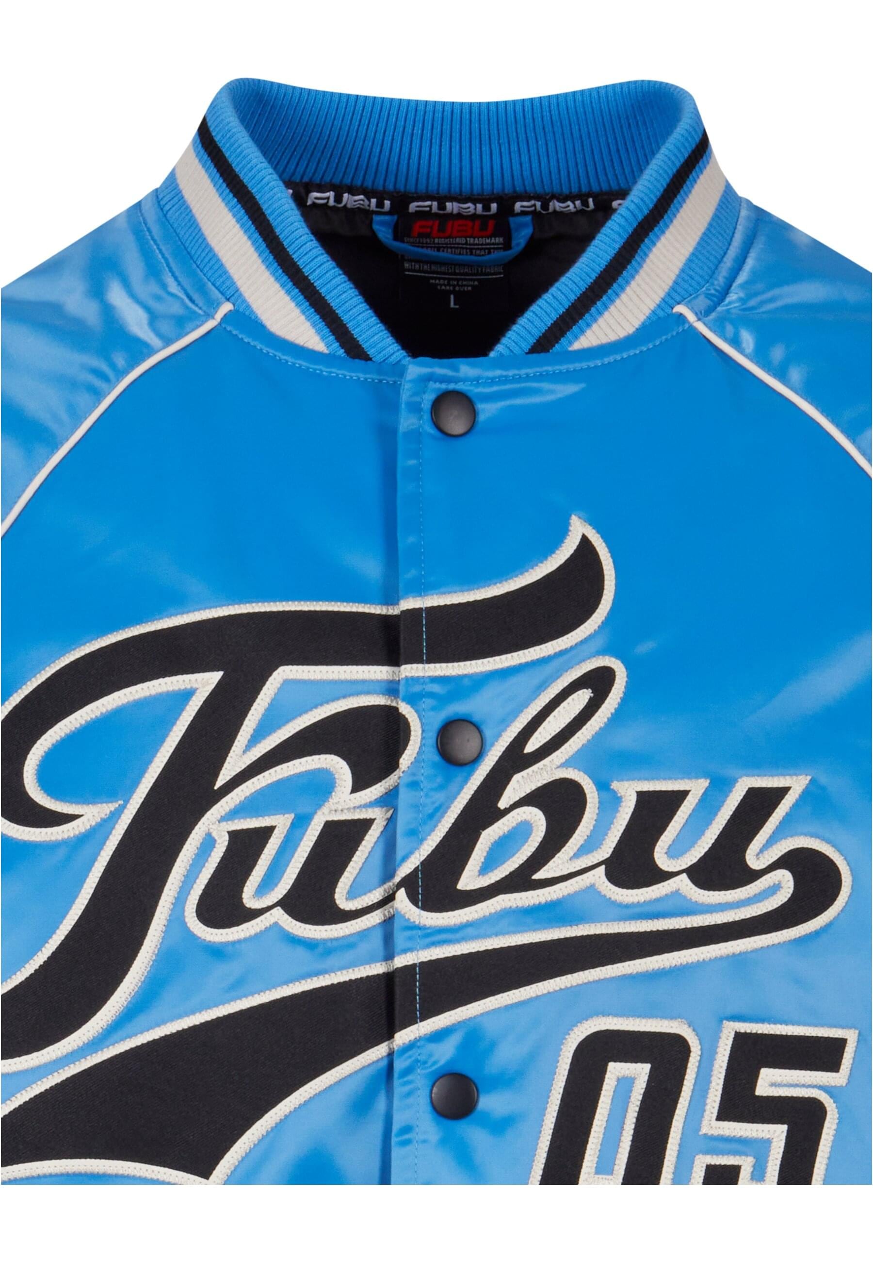 Fubu Bomberjacke »Fubu Herren FM241-012-1 Fubu Varsity Satin Raglan Bomber Jacket«, (1 St.), ohne Kapuze