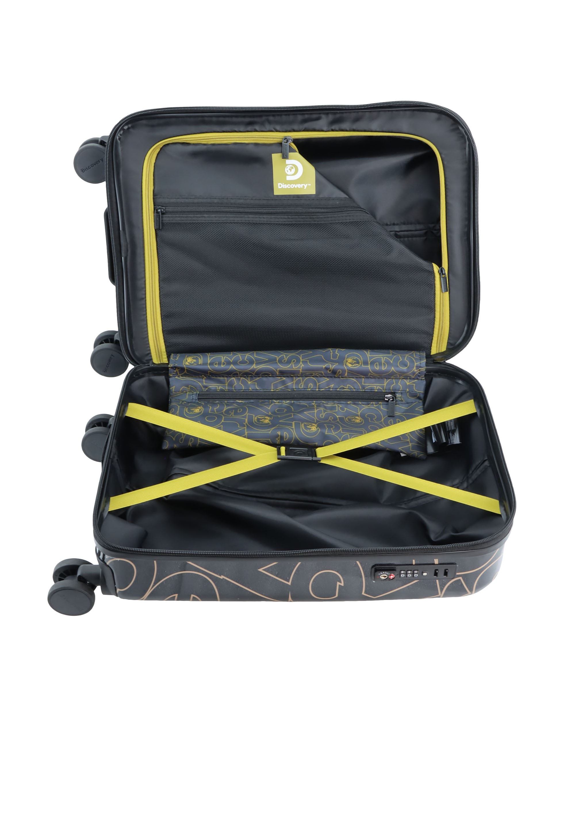 Discovery Koffer »Gold«, aus ABS/PC-Material
