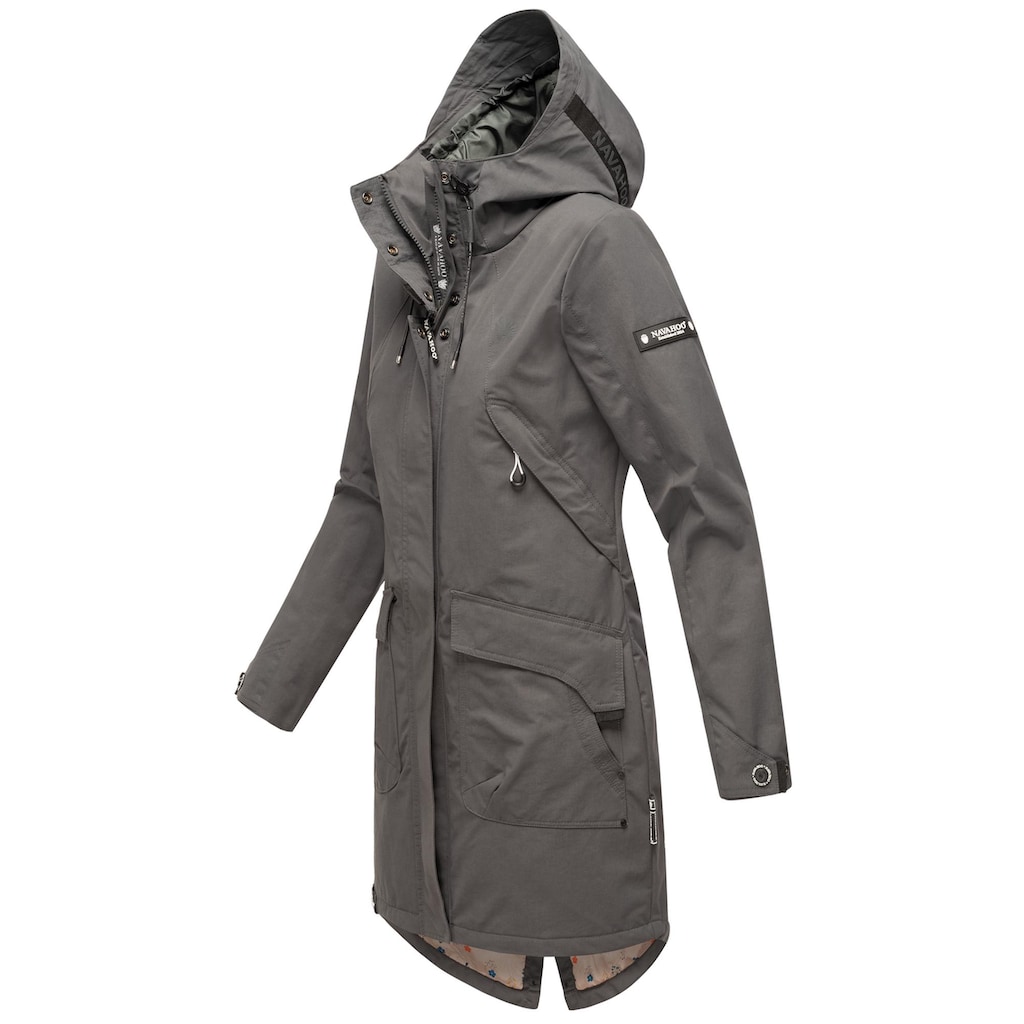 Navahoo Outdoorjacke »Pfefferschote«, mit Kapuze