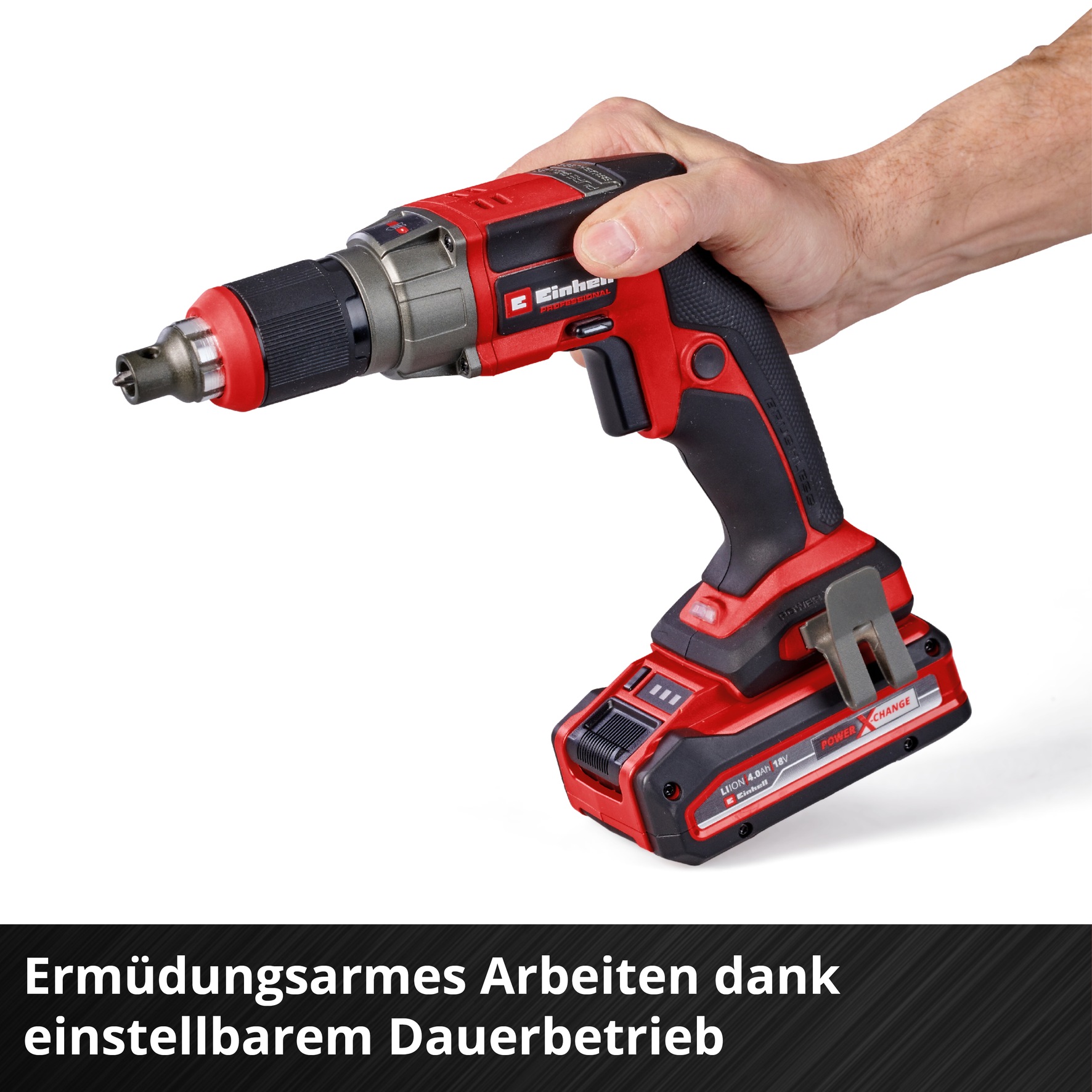 Einhell Akku-Trockenbauschrauber »TP-DY 18 Li BL +Magazine«, ohne Akku und Ladegerät
