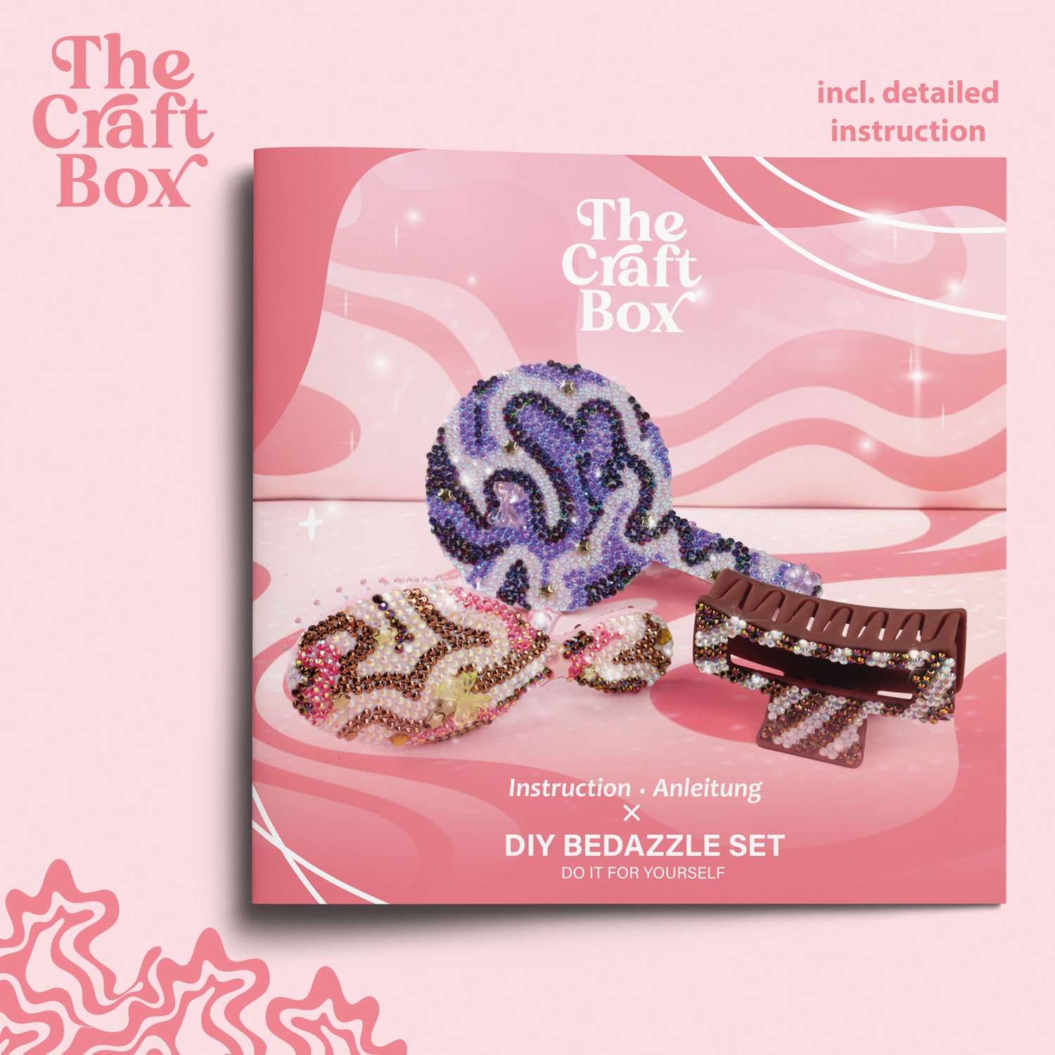 Lena® Kreativset »The Craft Box, DIY Bedazzle Set«