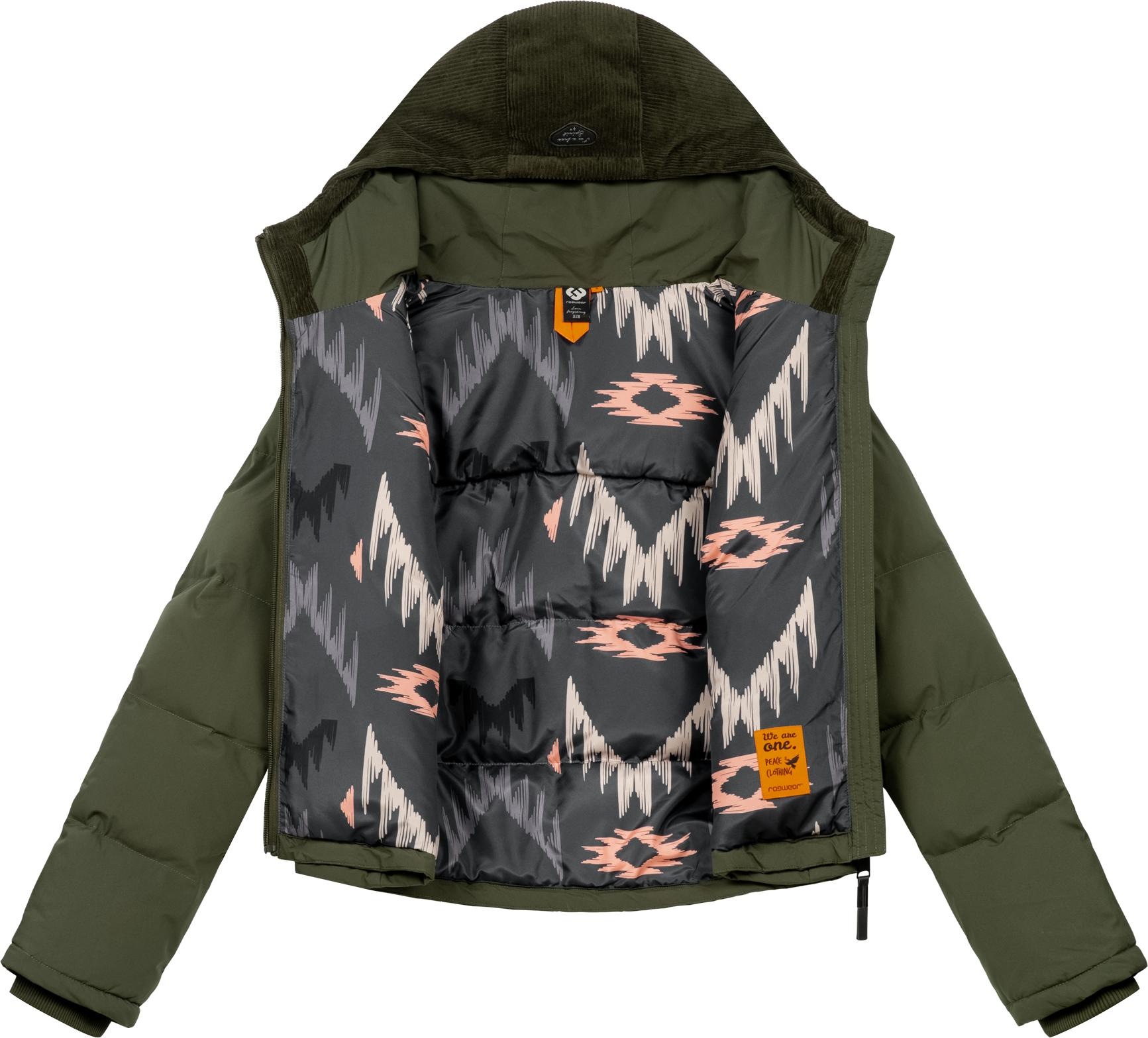 Ragwear Steppjacke »Amazze«, mit Kapuze, Stylische warme Damen Jacke für den Winter
