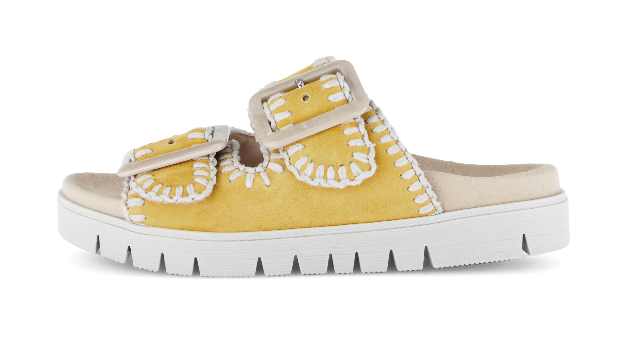 Gabor Pantolette, Sommmerschuh, Schlüpfschuh mit Plateauabsatz