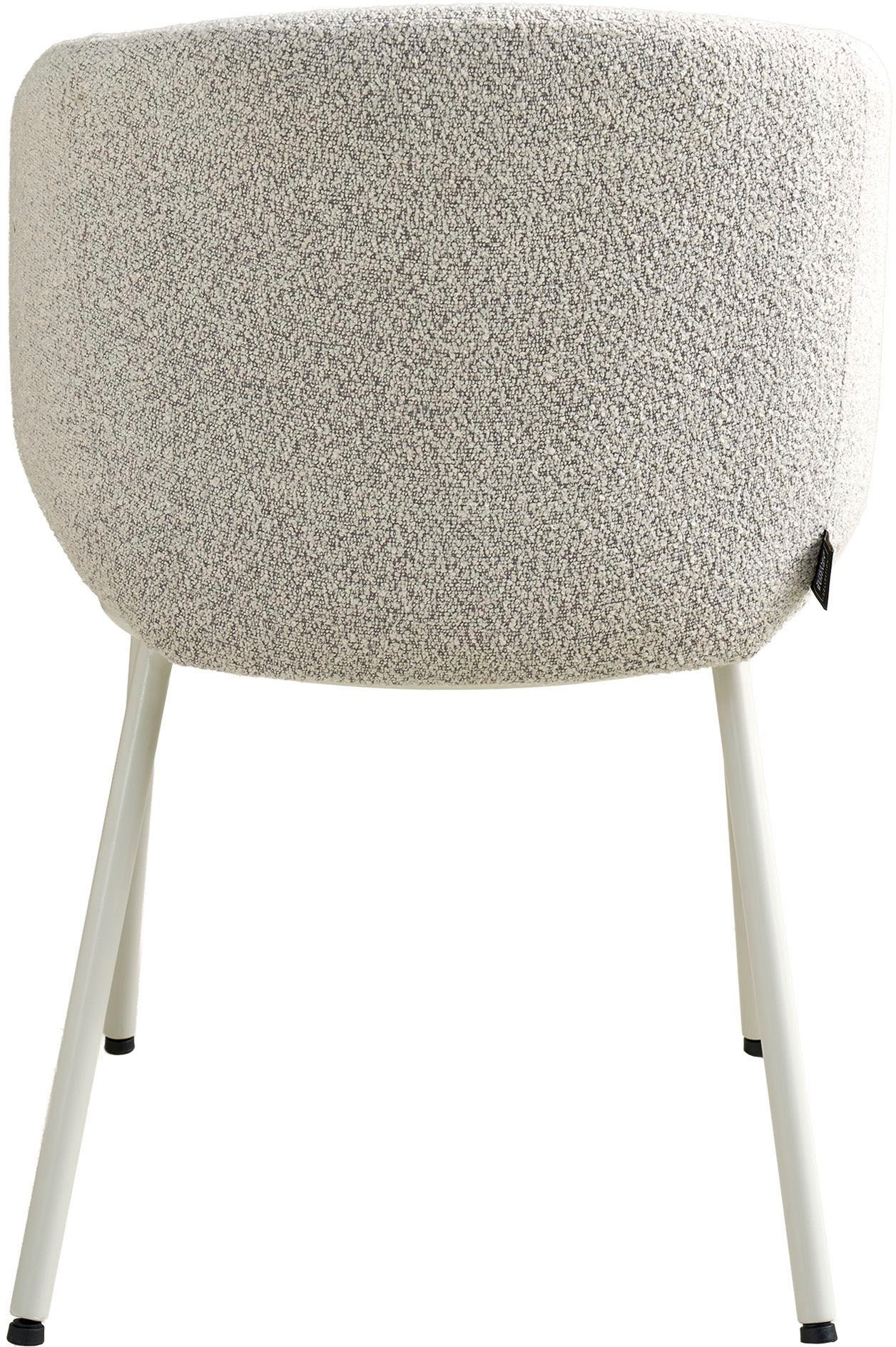 SCHÖNER WOHNEN-Kollektion Esszimmerstuhl »SUNJA« () 1 Stk.Bezug Bouclé, Untergestell Metall pulverbeschichtet