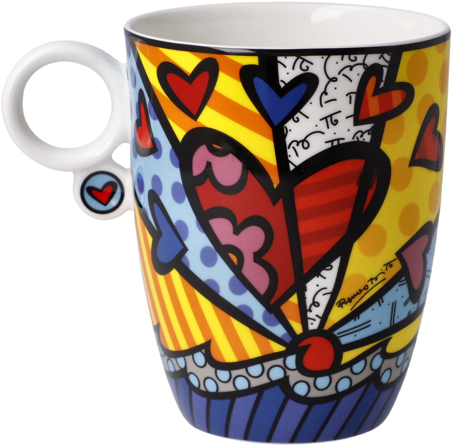 Goebel Tasse »Britto«, Pop Art, Künstlertasse, Fine Bone China, Romero Britto - A New Day