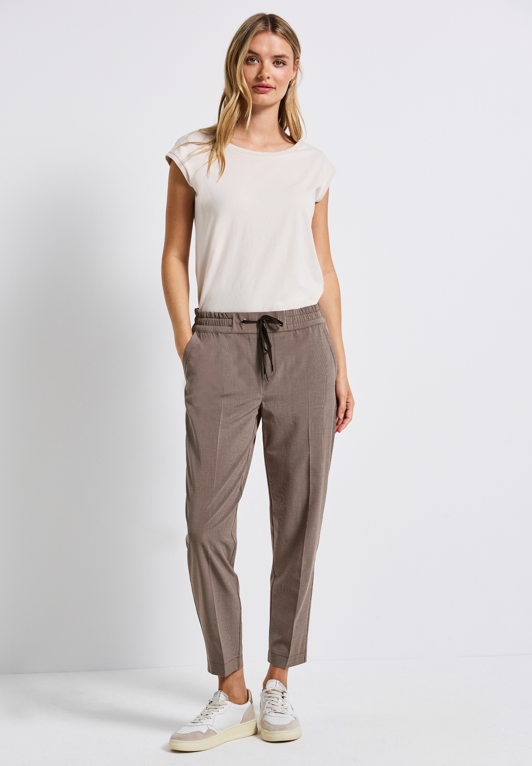 STREET ONE Jogger Pants, Middle Waist