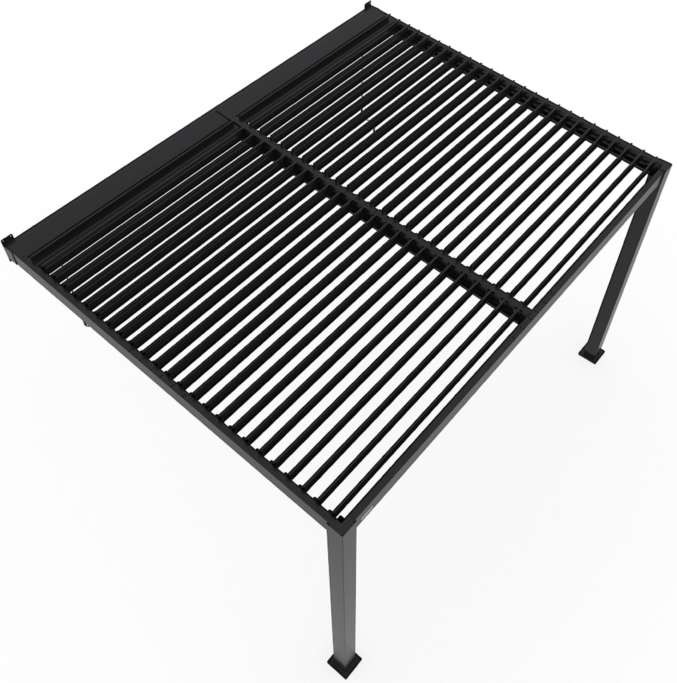 Sojag Terrassendach »Terrassenüberdachung Hana 1013 Schwarz« Mit individuell verstellbaren Lamellen