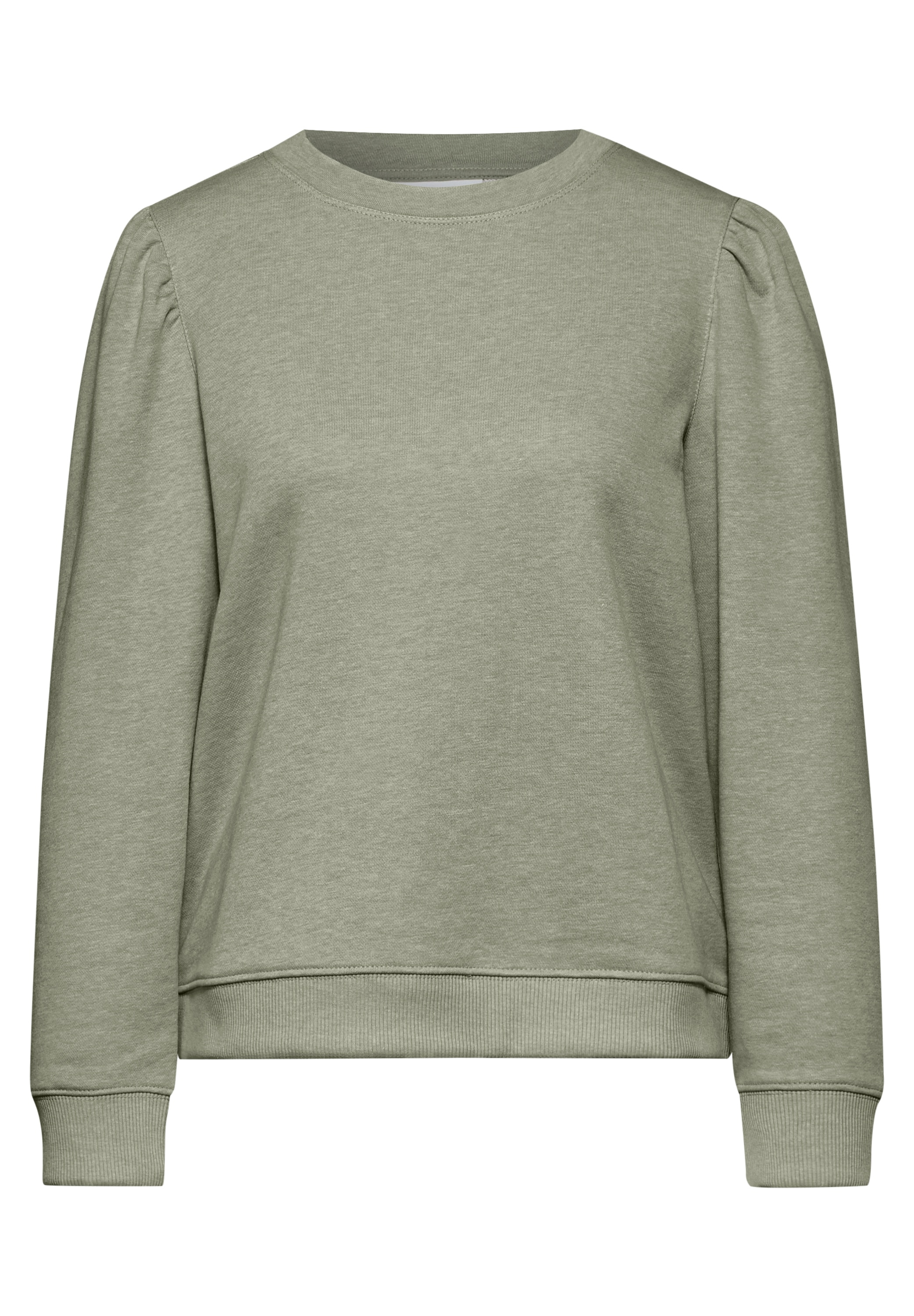 STREET ONE STUDIO Sweatshirt, mit Raffungen an den Schultern