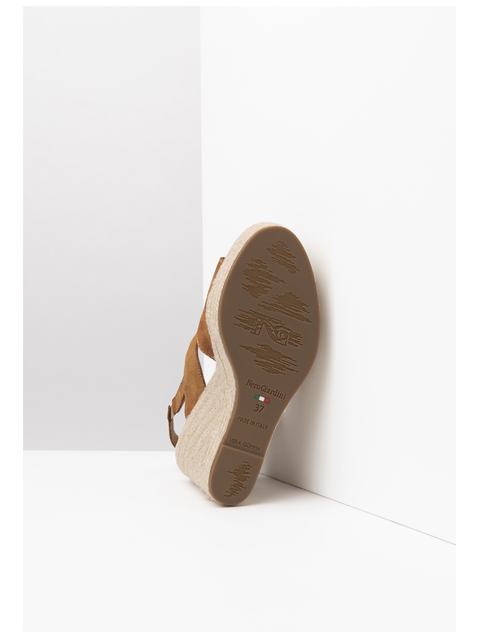 Nero Giardini Keilsandalette »Nero Giardini Sandalen Veloursleder«
