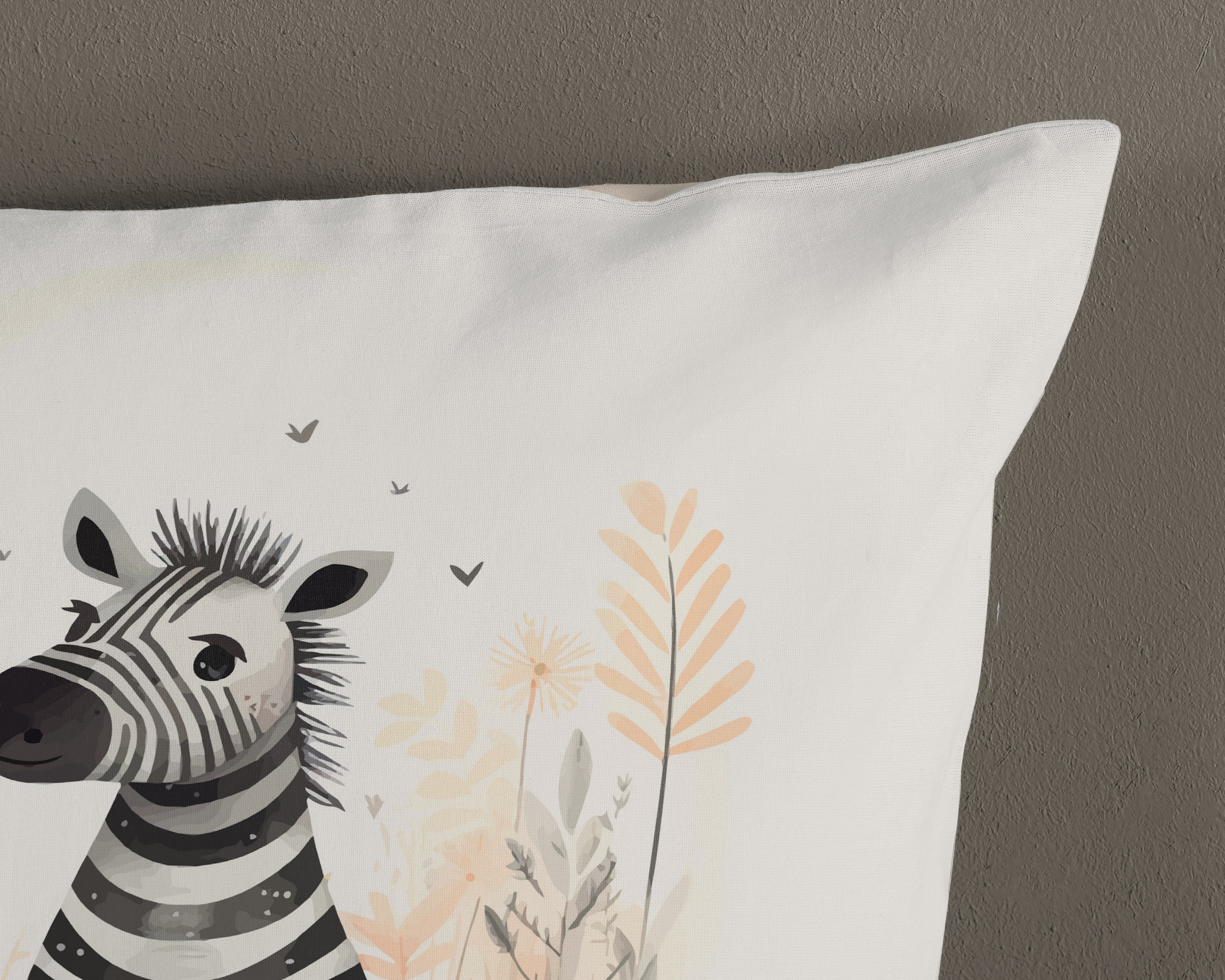 PURE luxury collection Kinderbettwäsche »Pete« 2 Mikrofaser, 135x200, 2 Teilig, Wendeoptik, Kind, Tiere, Sand