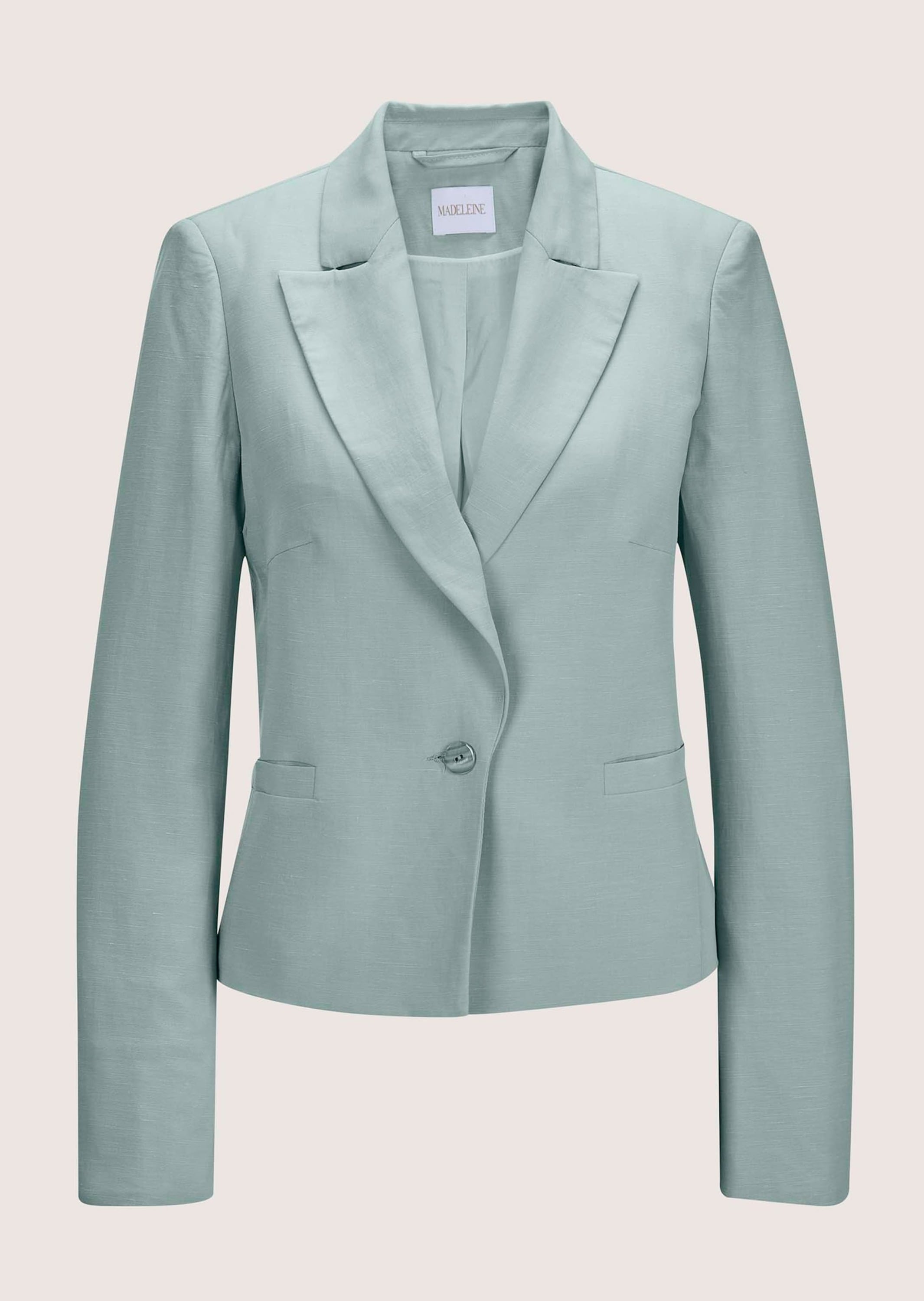 MADELEINE Jackenblazer "Blazer Kurzblazer mit Leinen" günstig online kaufen