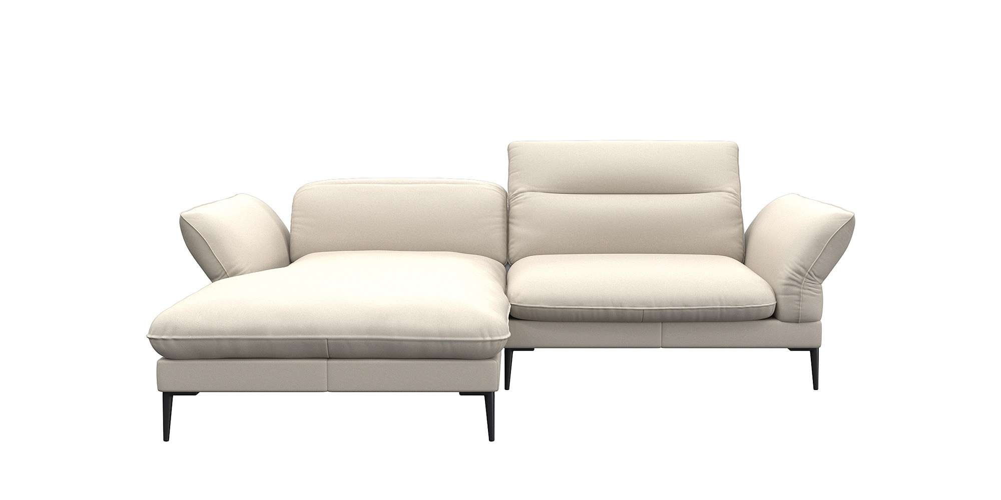 FLEXLUX Ecksofa "Salino, Funktionssofa mit Recamiere, Relaxsofa, Ecksofa", günstig online kaufen