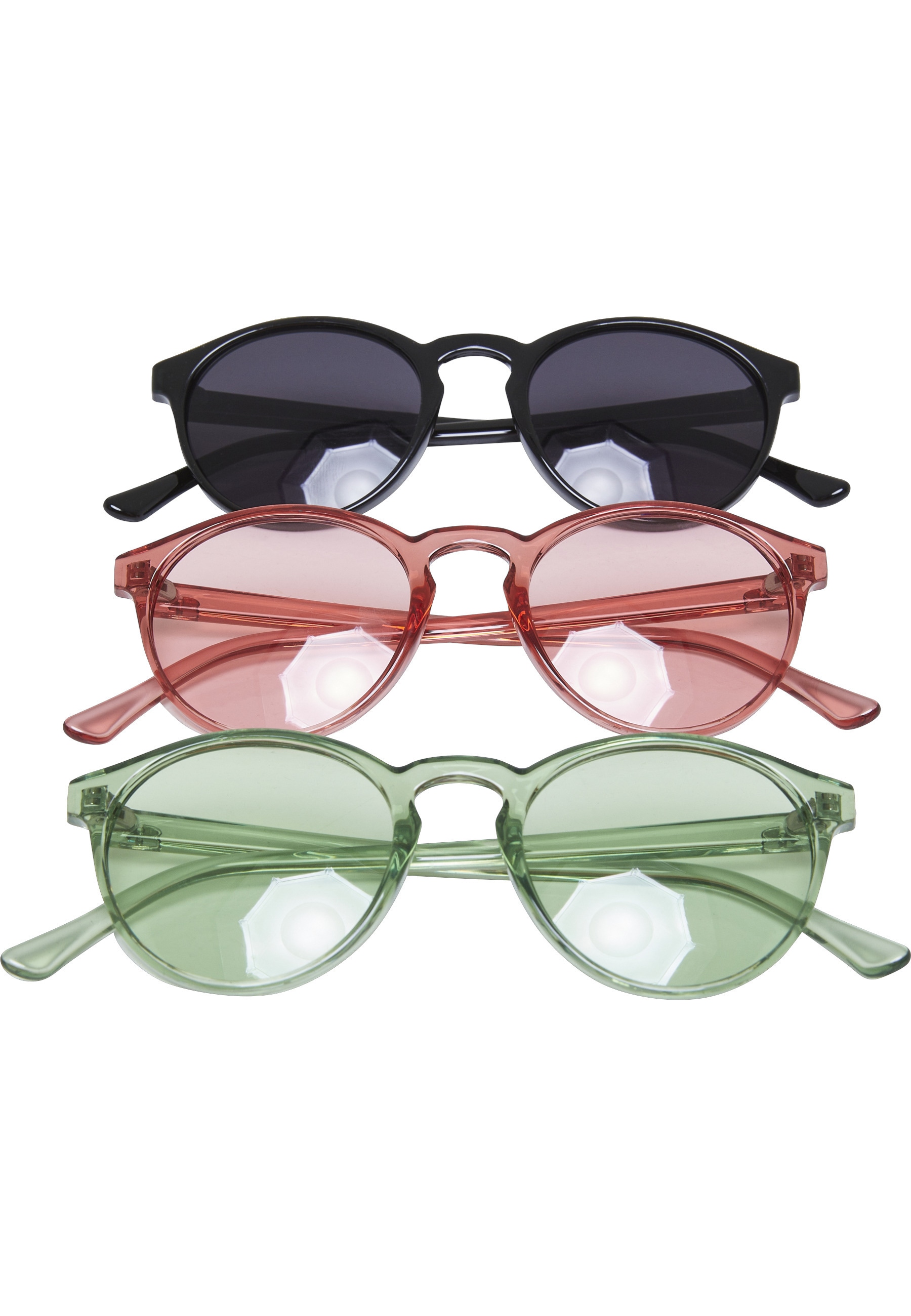 URBAN CLASSICS Sonnenbrille »Urban Classics Unisex Sunglasses Cypress 3-Pack«