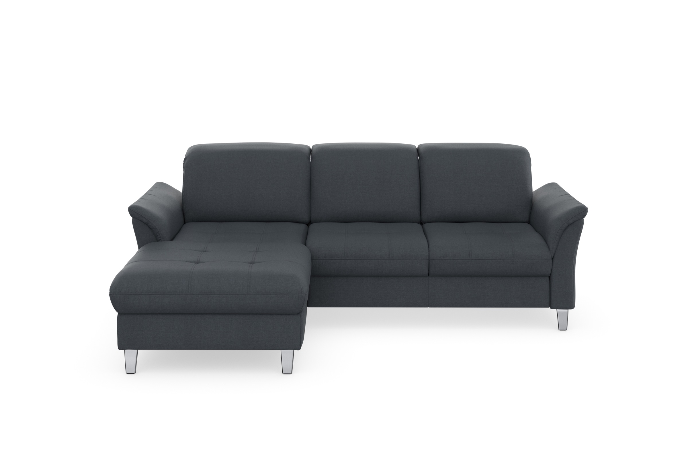 sit&more Ecksofa »Maggiore L-Form«, wahlweise mit Kopfteilverstellung, Bettfunktion und Bettkasten