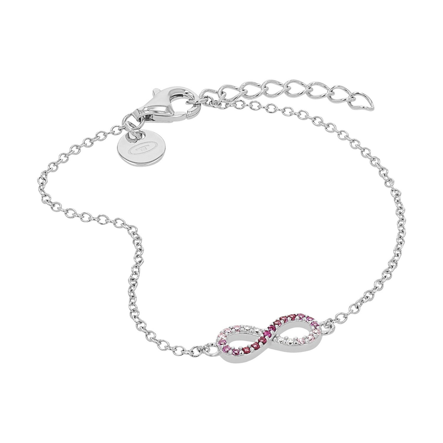 TOM TAILOR Armband »Schmuck Geschenk Silber 925 Infinity Unendlichkeitsschleife« mit Zirkonia (synth.)