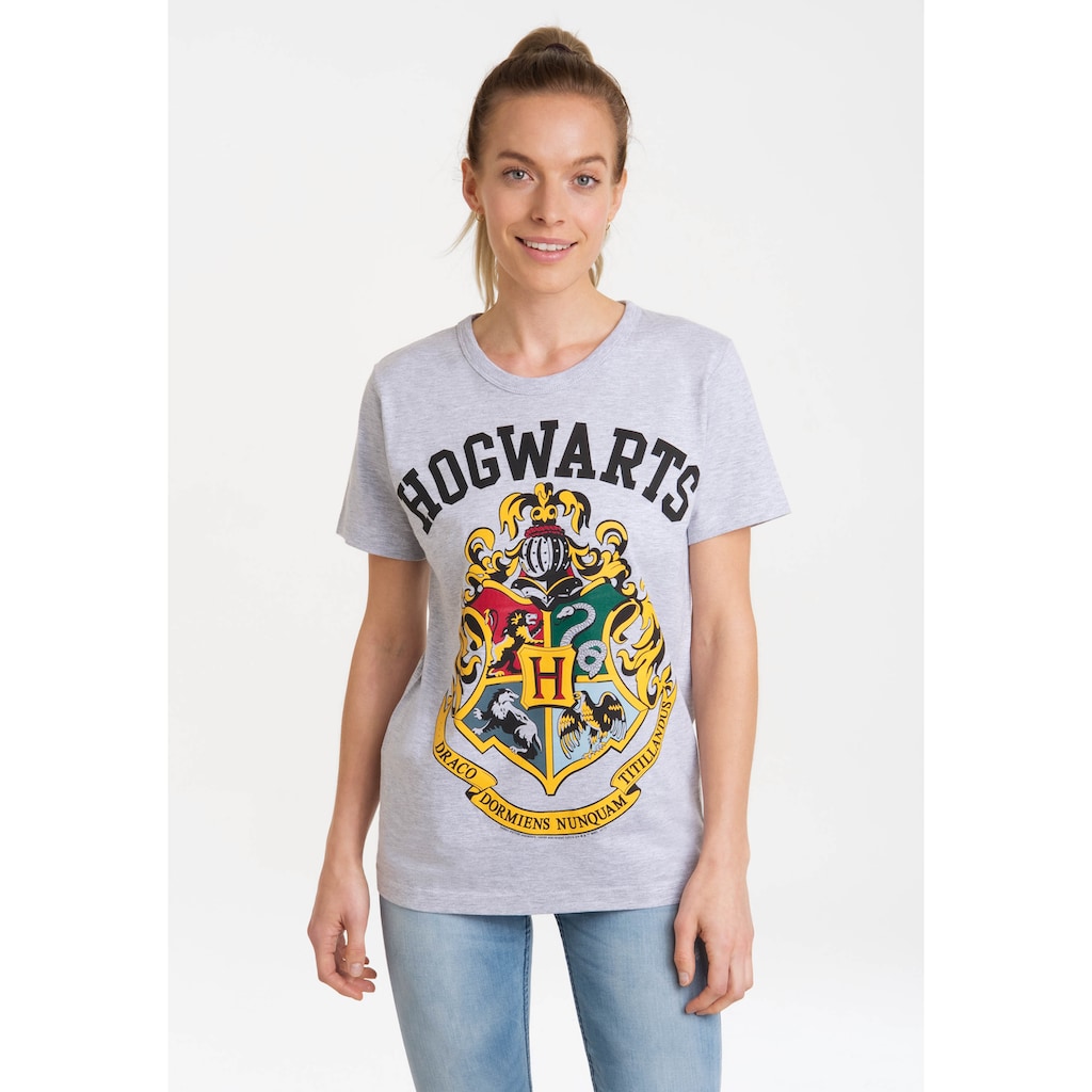 LOGOSHIRT T-Shirt »Harry Potter Hogwarts« mit lizenziertem Print