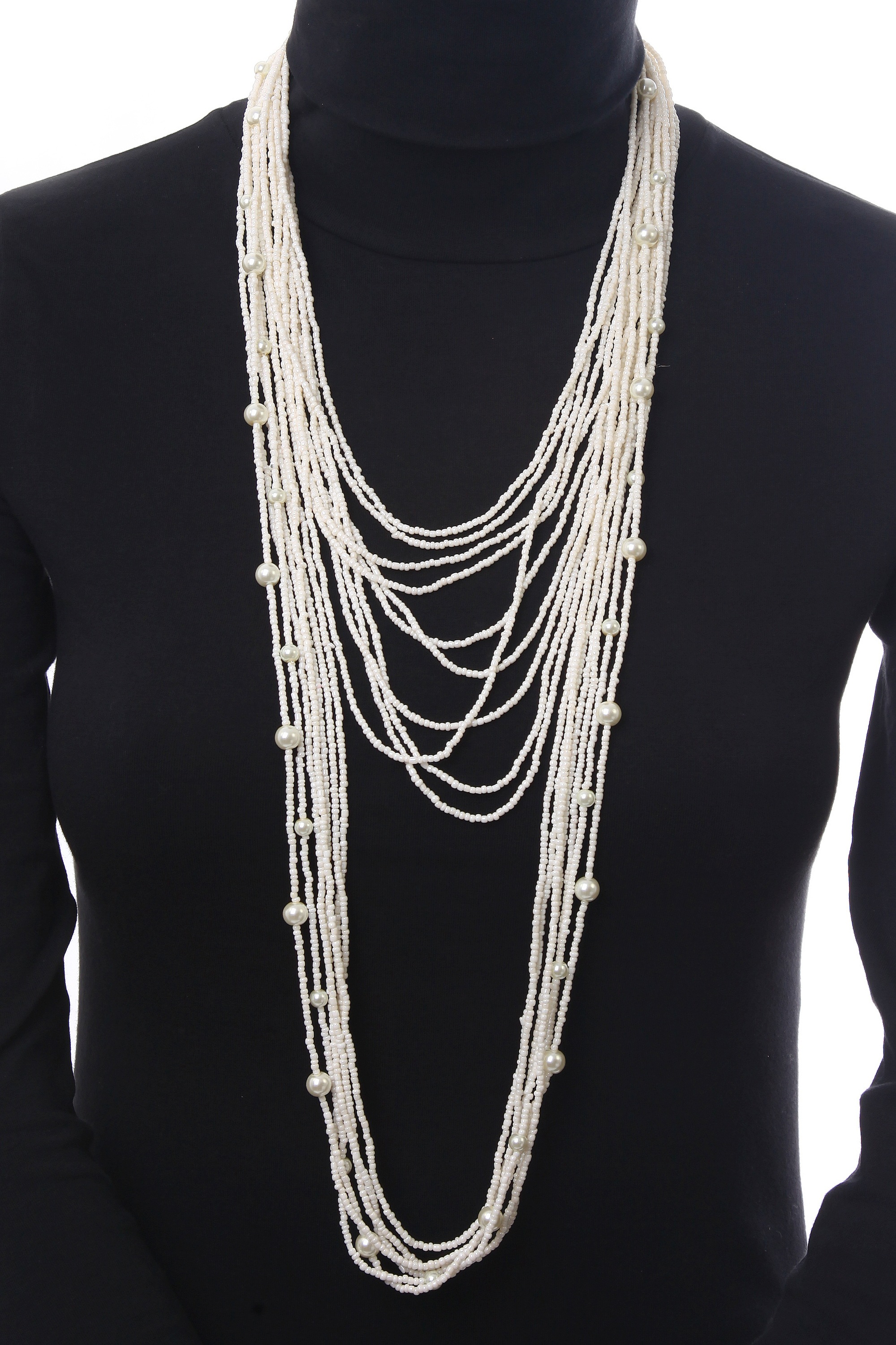 COLLEZIONE ALESSANDRO Lange Kette »Meike«, mit hochwertigen Glasperlen