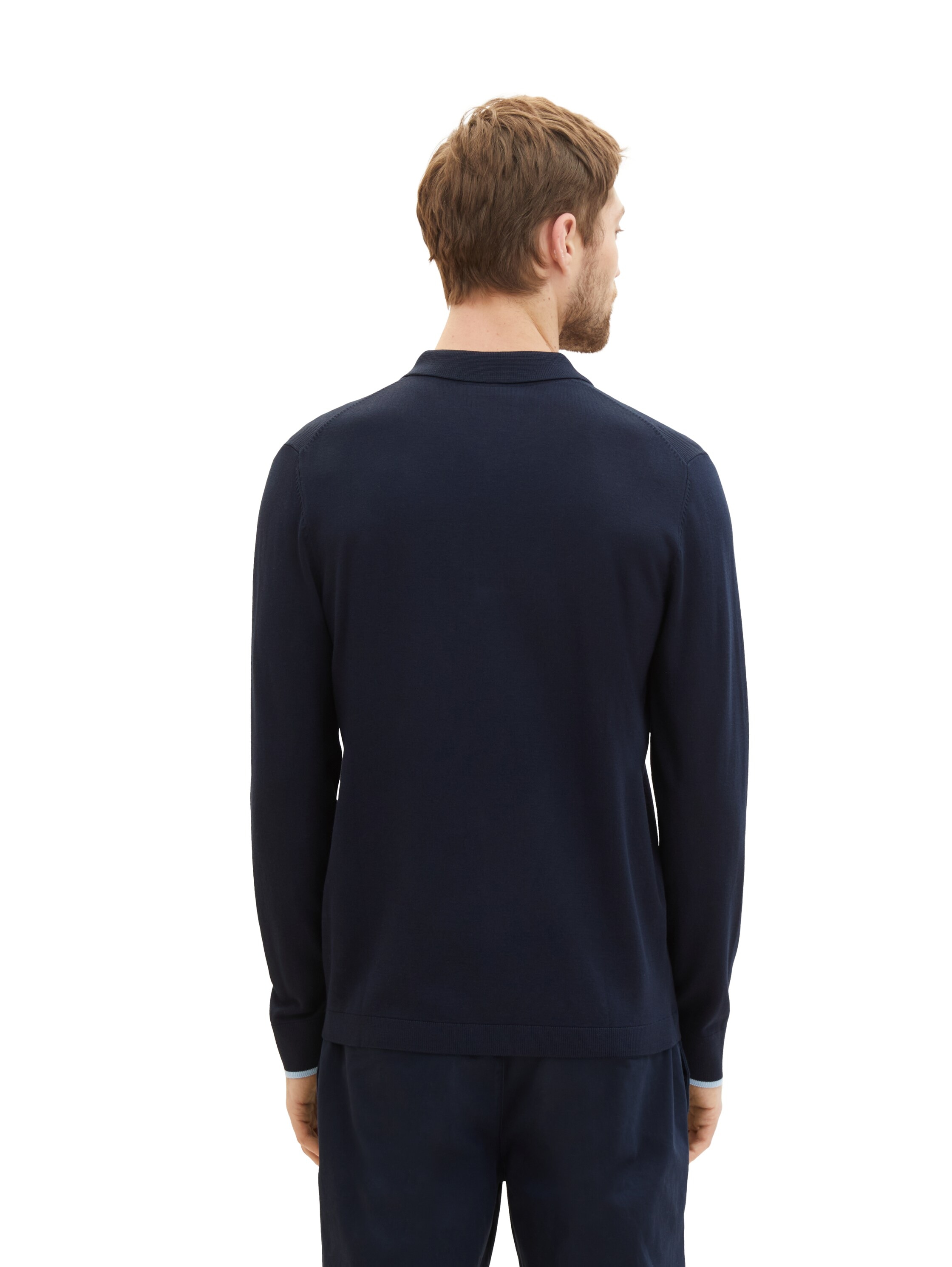 TOM TAILOR Polokragenpullover, mit LENZING(TM) ECOVERO(TM)