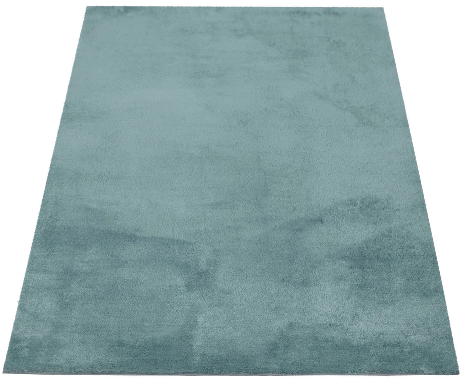 Paco Home Teppich »Cadiz waschbar, erhältlich als rechteckig, | 630«, besonders auch weich, Läufer BAUR Uni-Farben