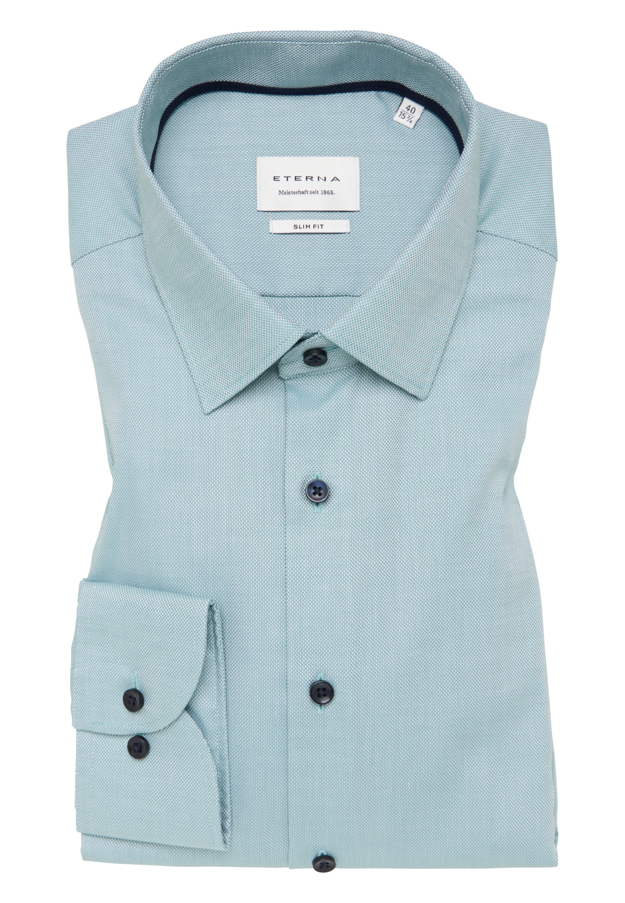 Eterna Langarmhemd »SLIM FIT«, NON IRON (bügelfrei)