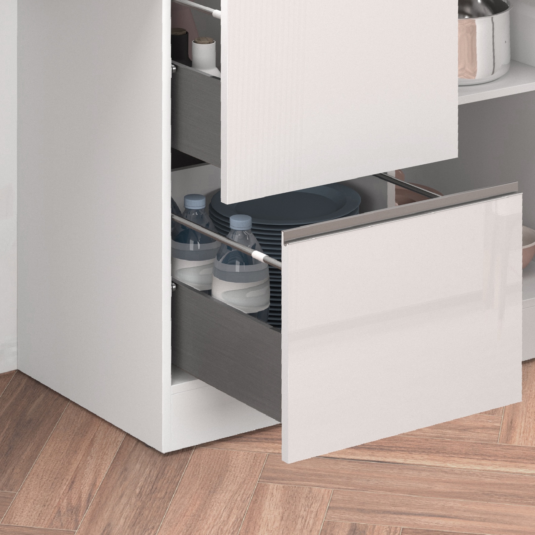 KOCHSTATION Kücheninsel »KS-Sole, Kochinsel, Küchenarbeitsblock, Inselküche, Arbeitsinsel« Breite 152,5 cm, mit Essplatz, Handtuchhalter, Fächer und Weinregal