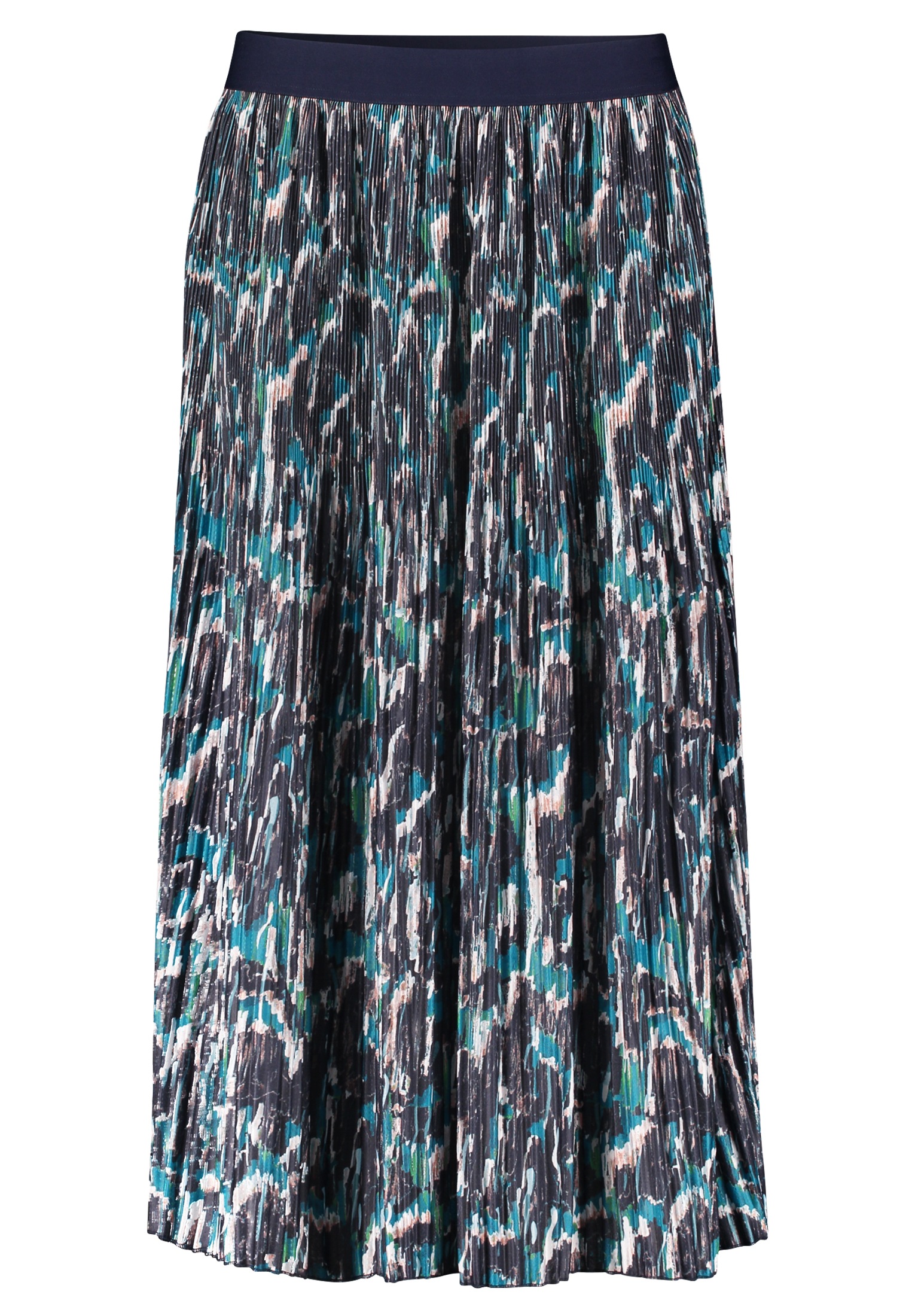 Betty&Co Midirock "Betty & Co Damen Midirock mit Plissee", Plissee günstig online kaufen
