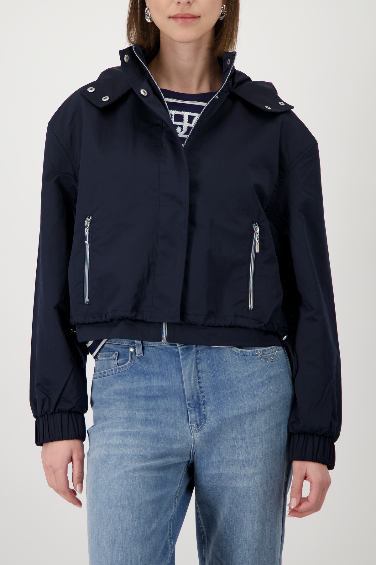 Monari Blouson mit Kapuze Regular fit mit Kapuze