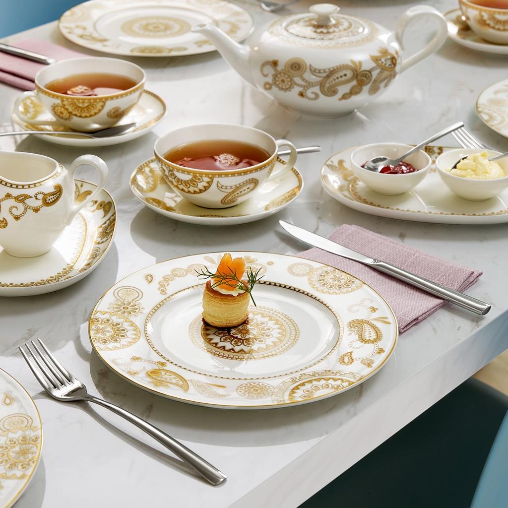 Villeroy & Boch Besteck-Set »Tafelbesteck Piemont 144er Set silber« Spülmaschinenfest