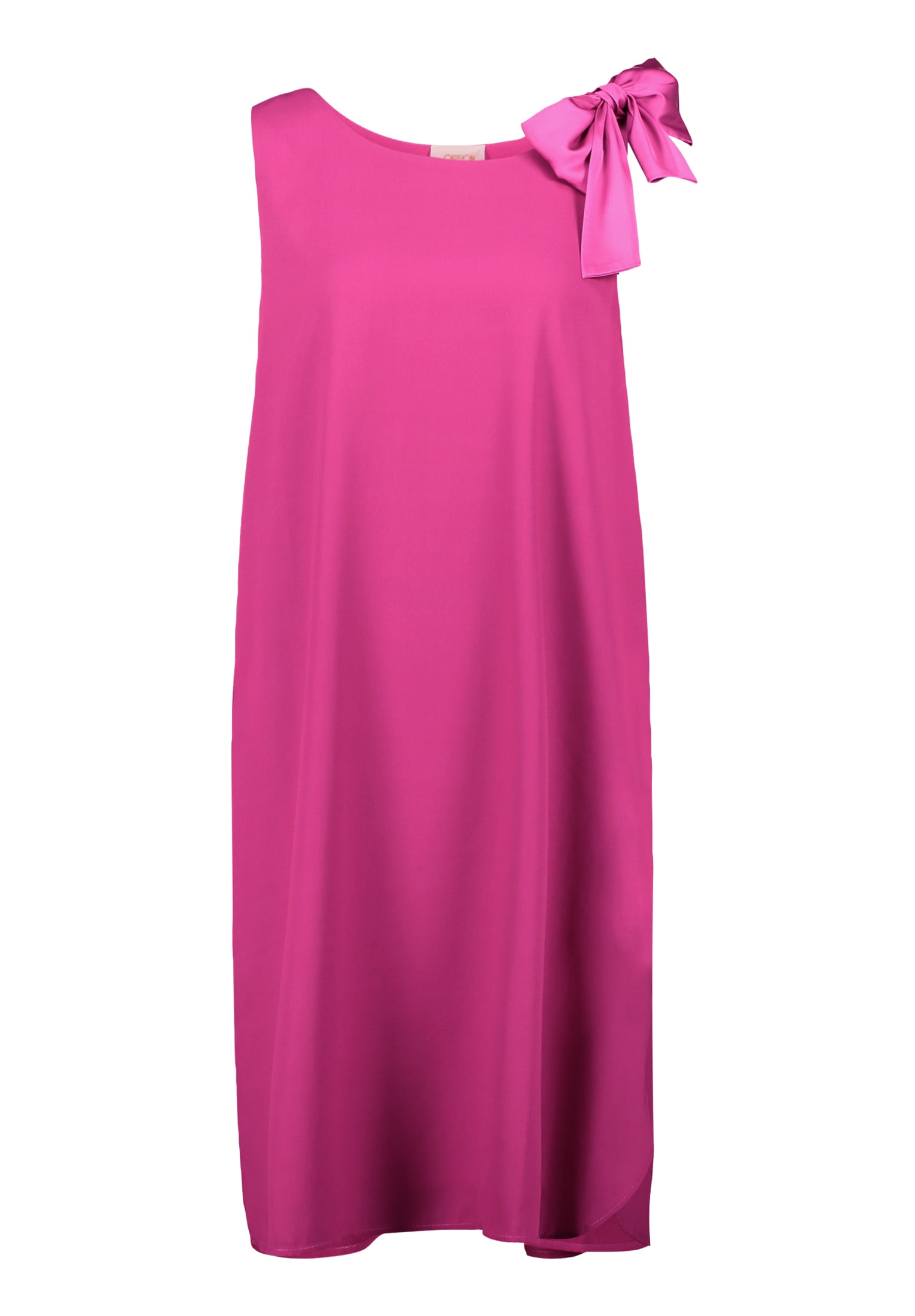 Cartoon Chiffonkleid »Cartoon Chiffonkleid mit Schleifenknoten«